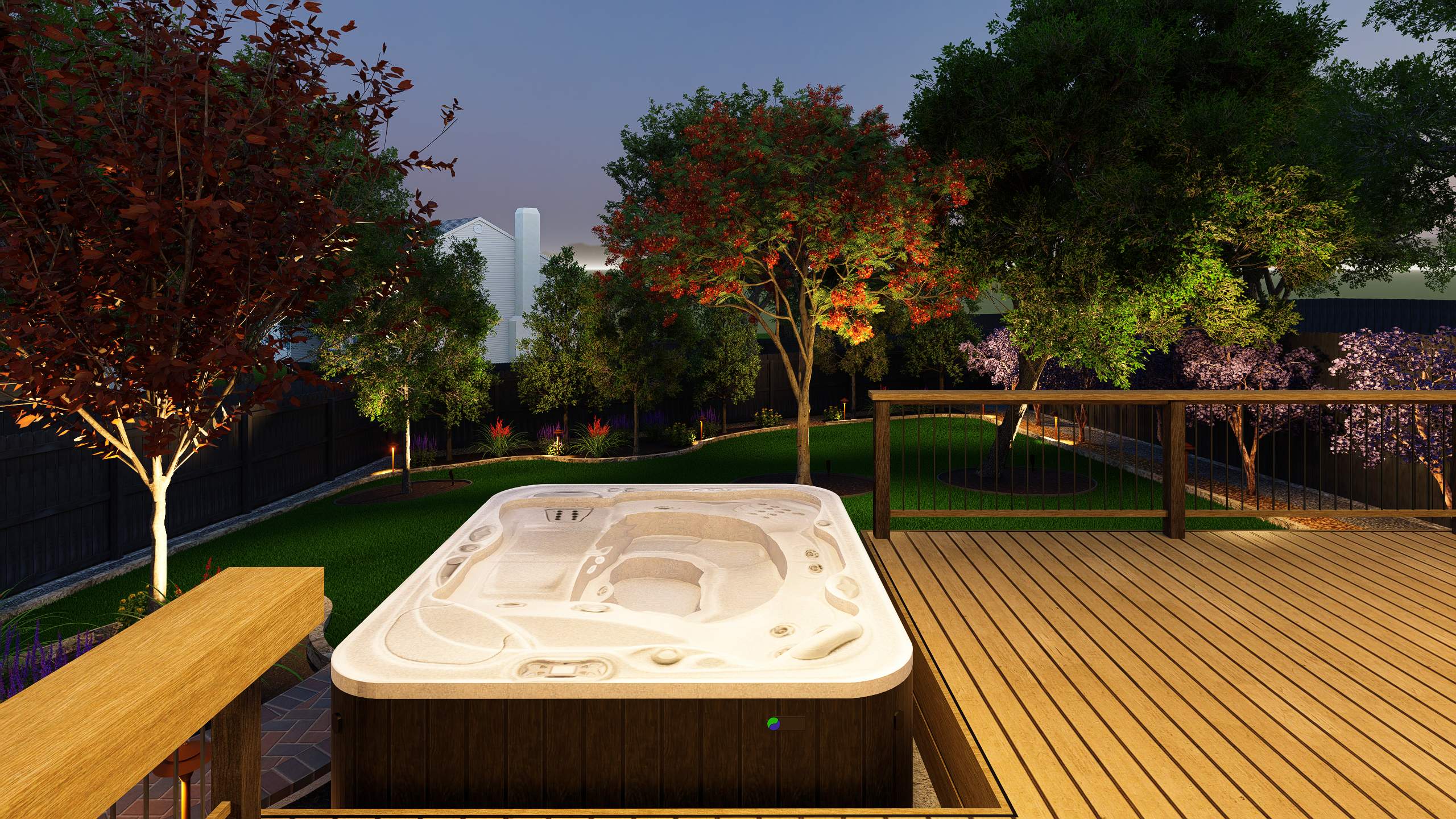 3D Design Render, San Antonio TX by Hole In One Lawns, LLC