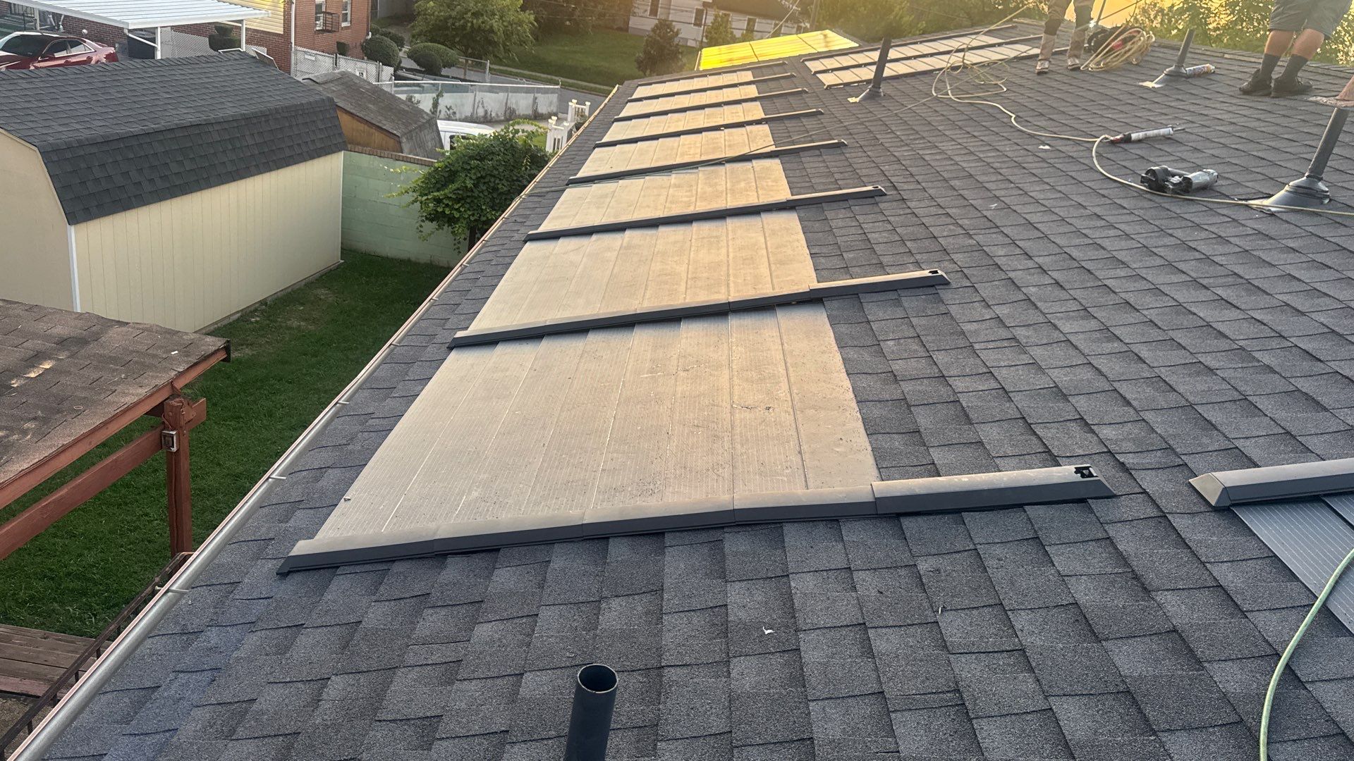 GAF Timberline Solar Roof in Washington DC! by American Home Contractors