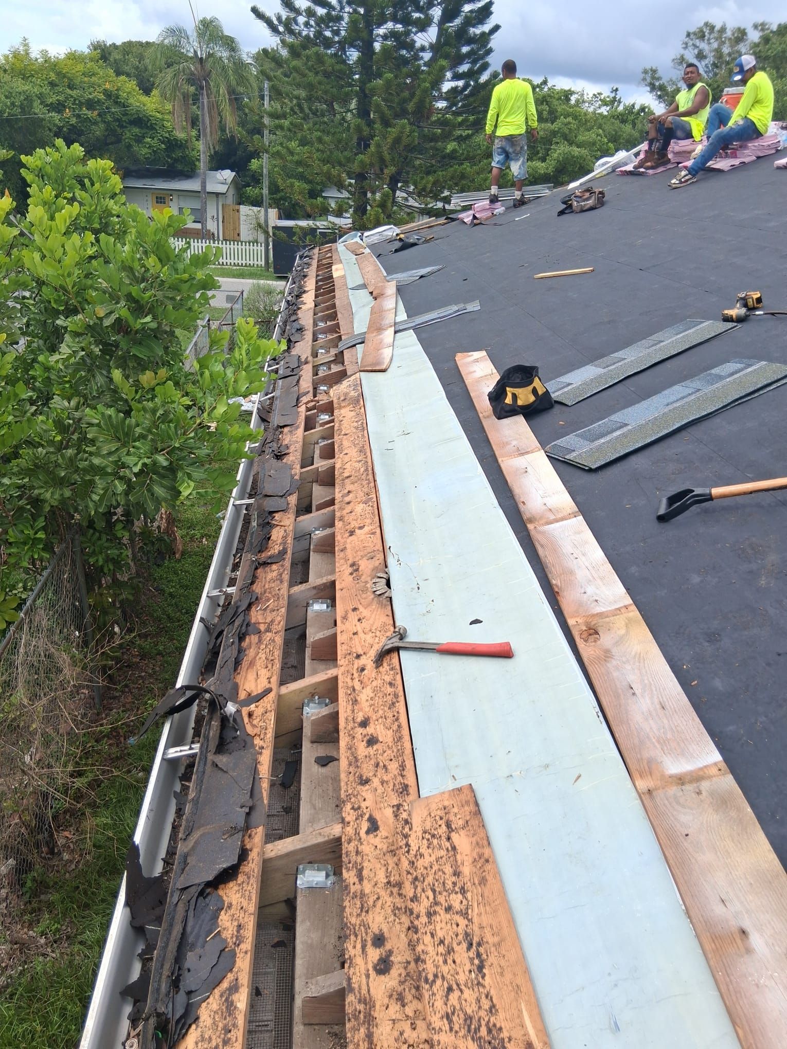 Project in St Pete 33711 by Mitchell Roofing Company LLC 