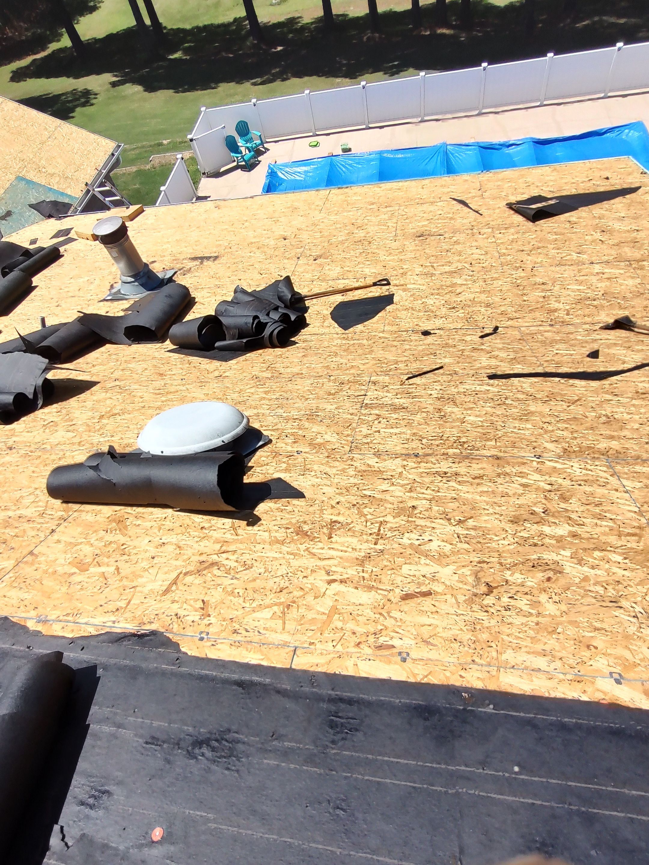 Residential Roofing Repair using Malarkey Highlander: Natural Wood by Hostetler Roofing
