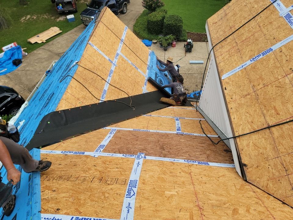 Residential Roofing Installation using Roof Replacement by American Roofing & Construction LLC