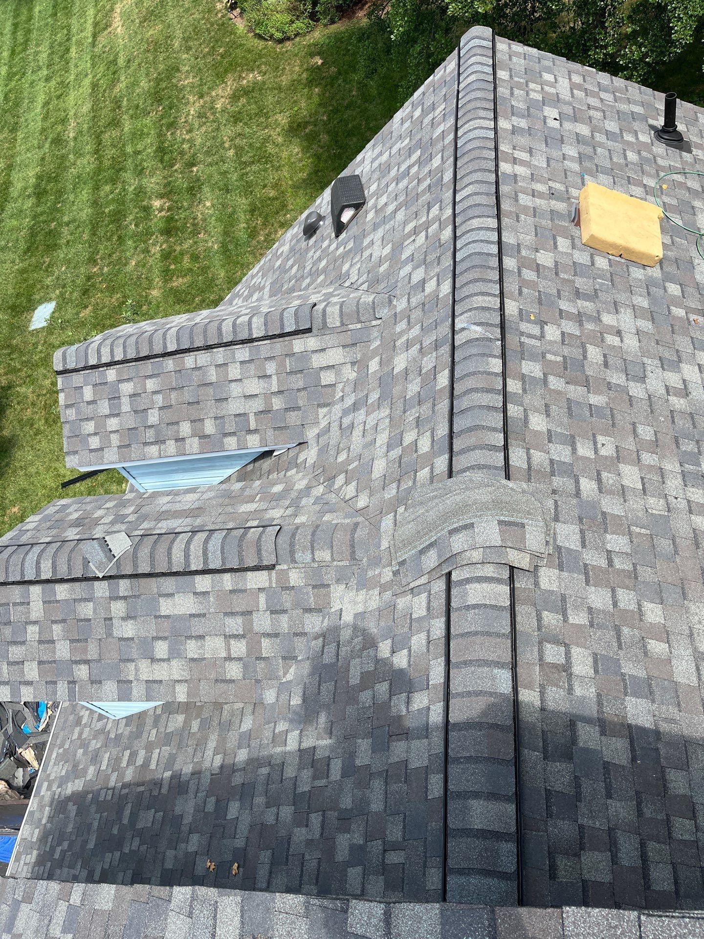 Burke: Residential Roof Replacement with CertainTeed Landmark Pro Designer Shingles in Max Def Driftwood by RM Banning, Inc.