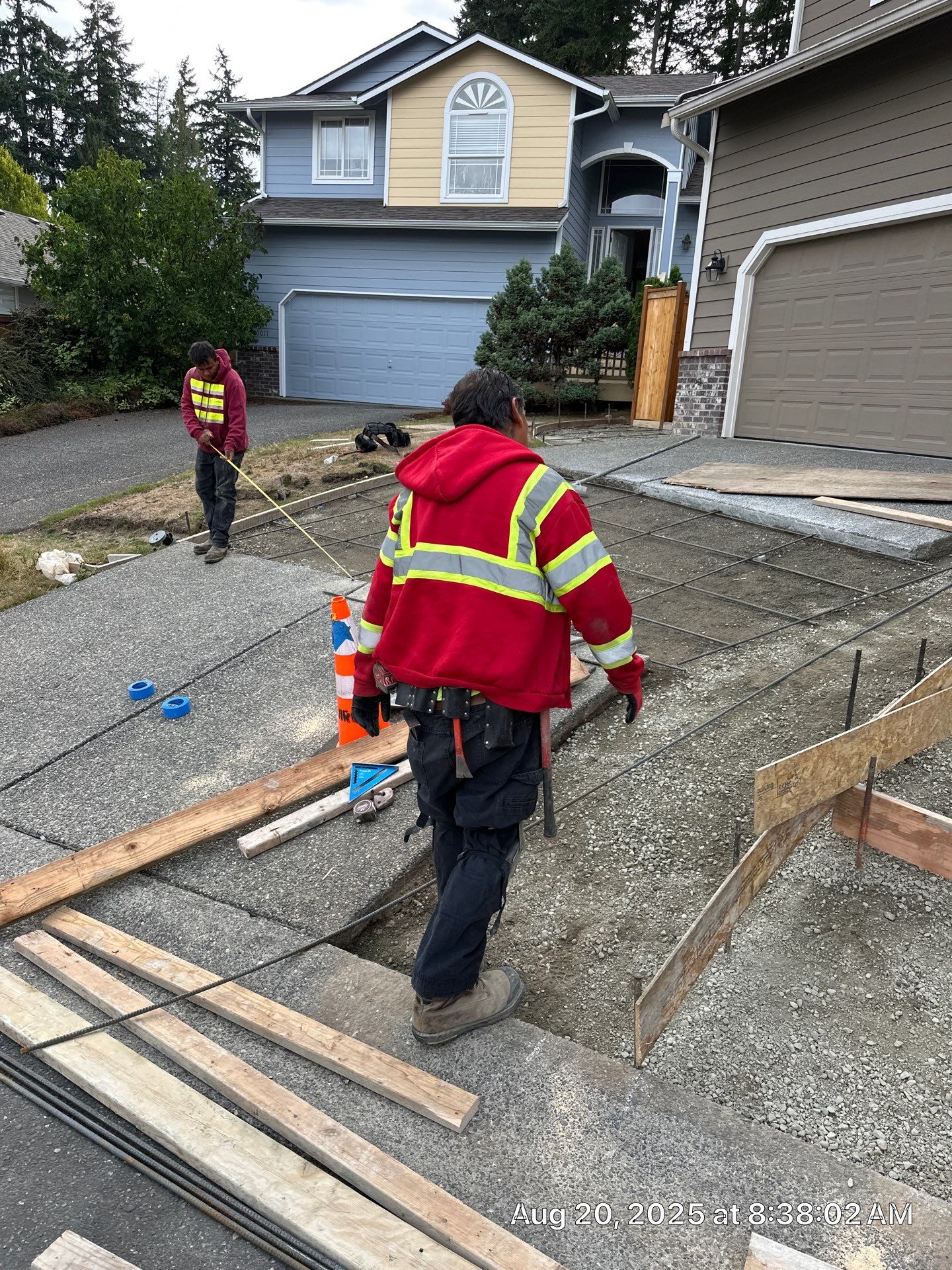Concrete Driveway and Steps Renovation | Bothell  by Jireh Asphalt & Concrete Inc 