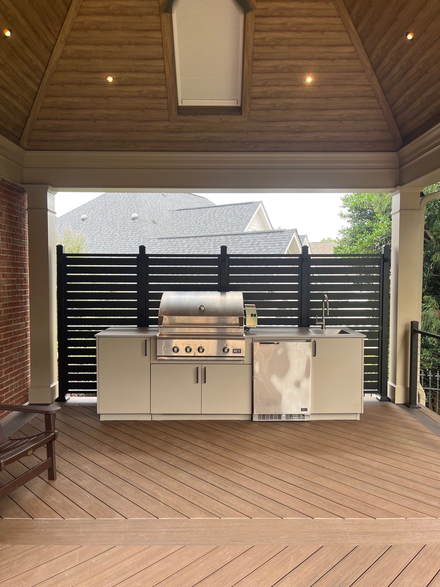TimberTech Aluminum Deck Installation in Greer by Odio Custom Builders