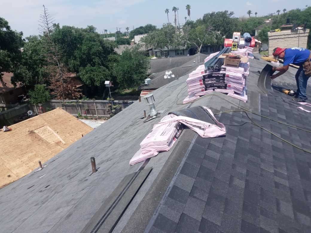 Its to Hot! Insulate this roof by Bayfront Roofing and Construction