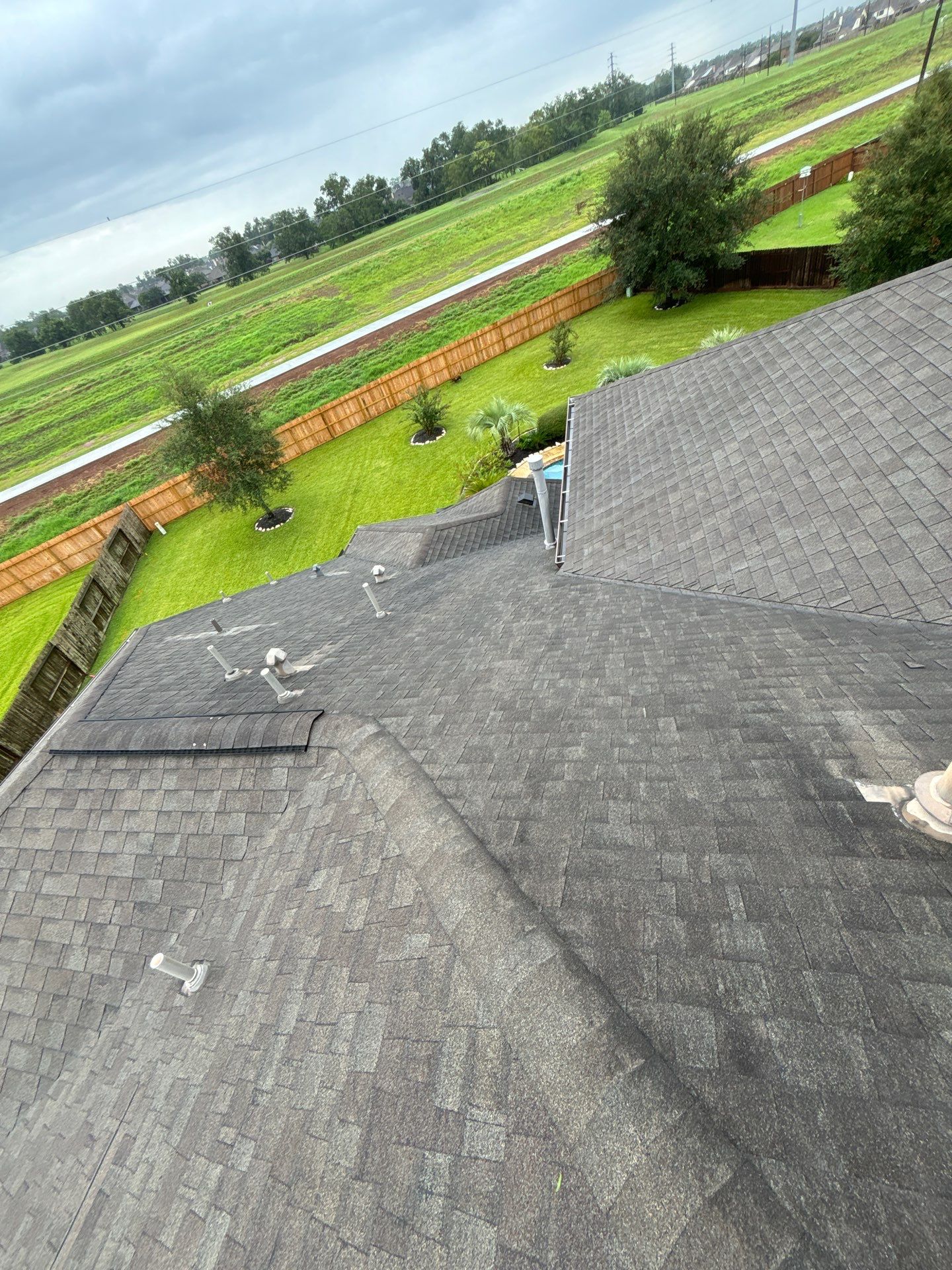 Residential Roofing Installation using Owen's Corning Duration (Lifetime) Shingles by Roof Repair Company