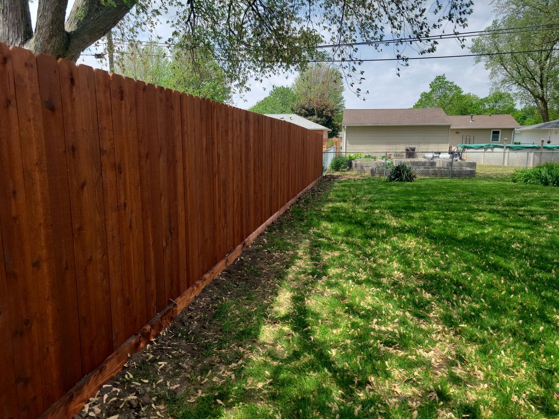 Project in Cedar Falls by Perfect Picket Fence and Stain