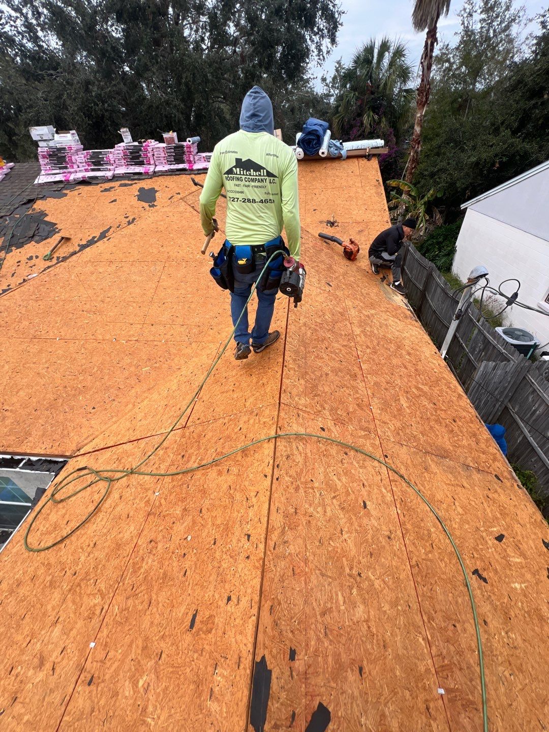 Project in Tampa 33611 by Mitchell Roofing Company LLC 