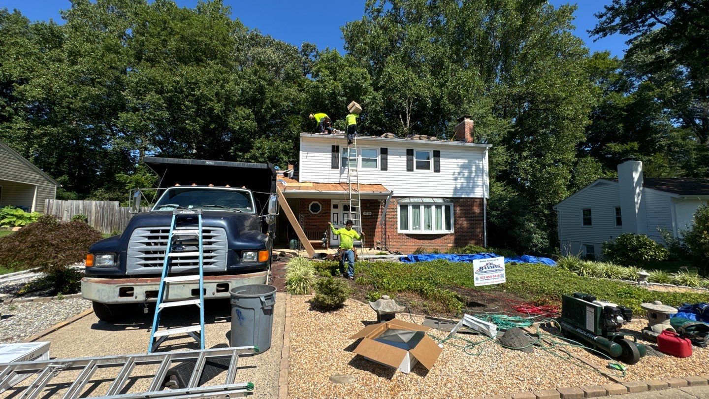 Burke: Residential Roof Installation with CertainTeed Landmark Pro Designer Shingles in Max Def Charcoal Black by RM Banning, Inc.