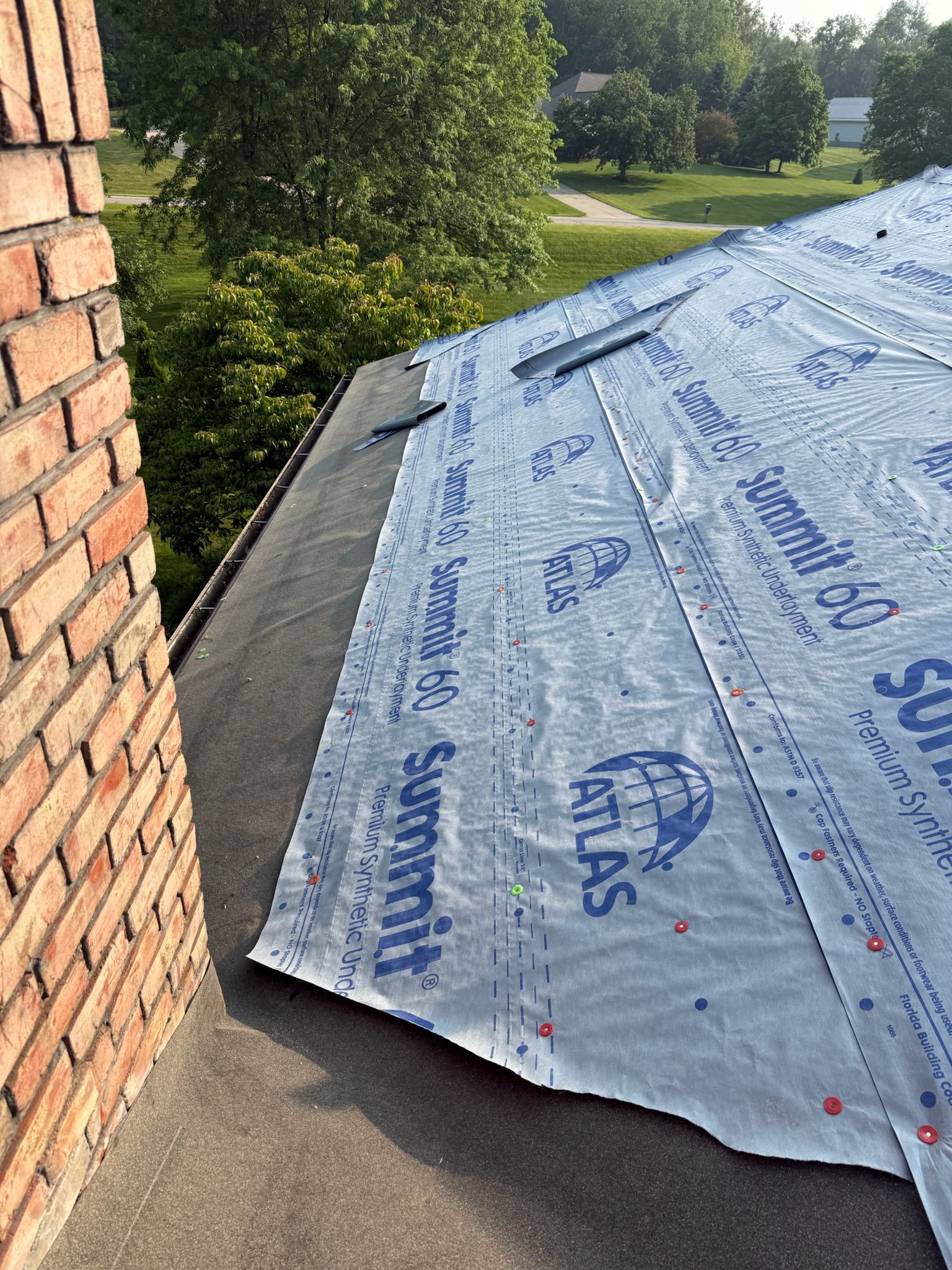 Rob S: Atlas Pinnacle, Color, Burnt Hickory, Drip Edge, Color, Royal Brown by Eagle Eye Roofing