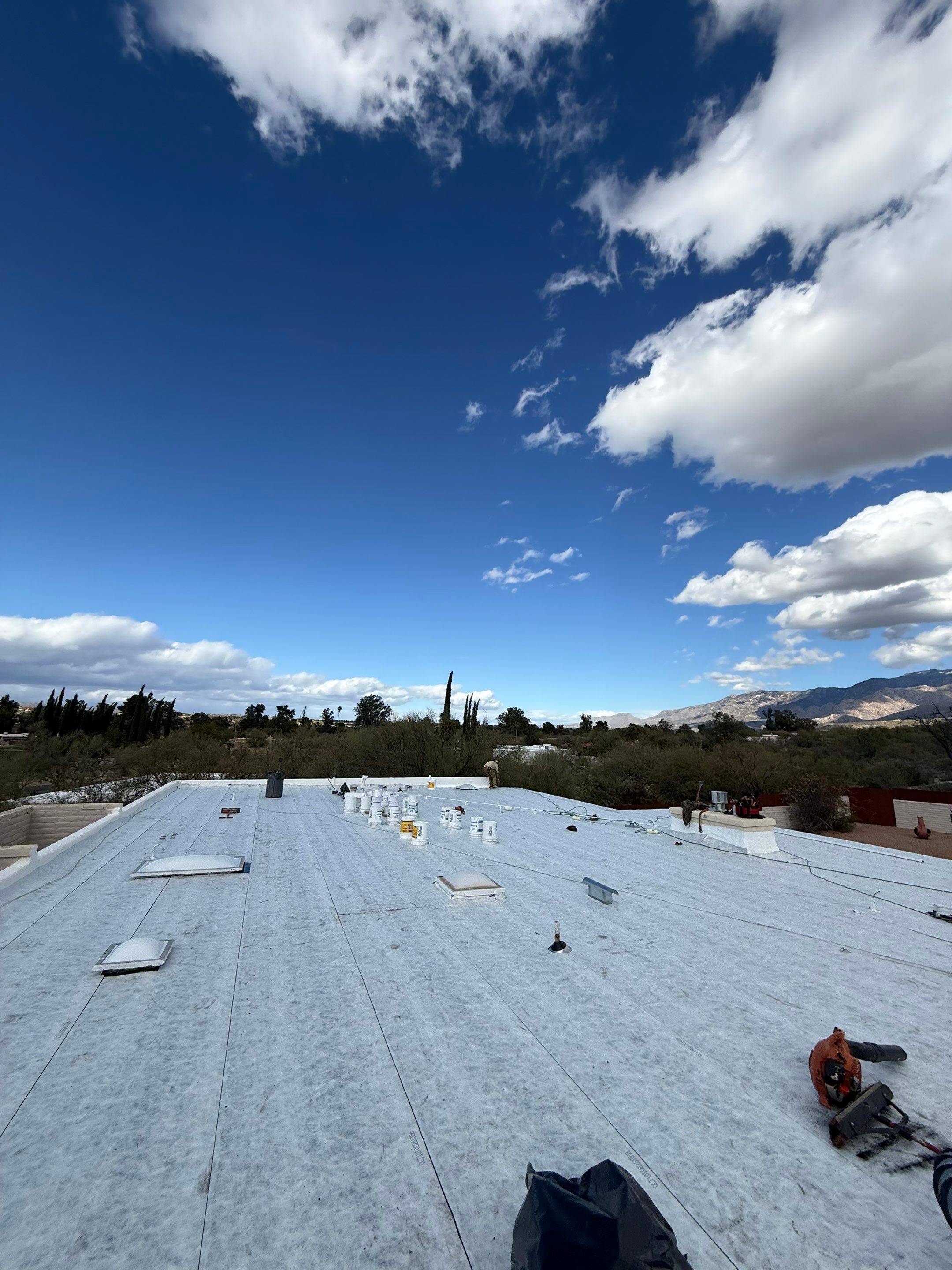 Project in Tucson by West Coast Roofing AZ