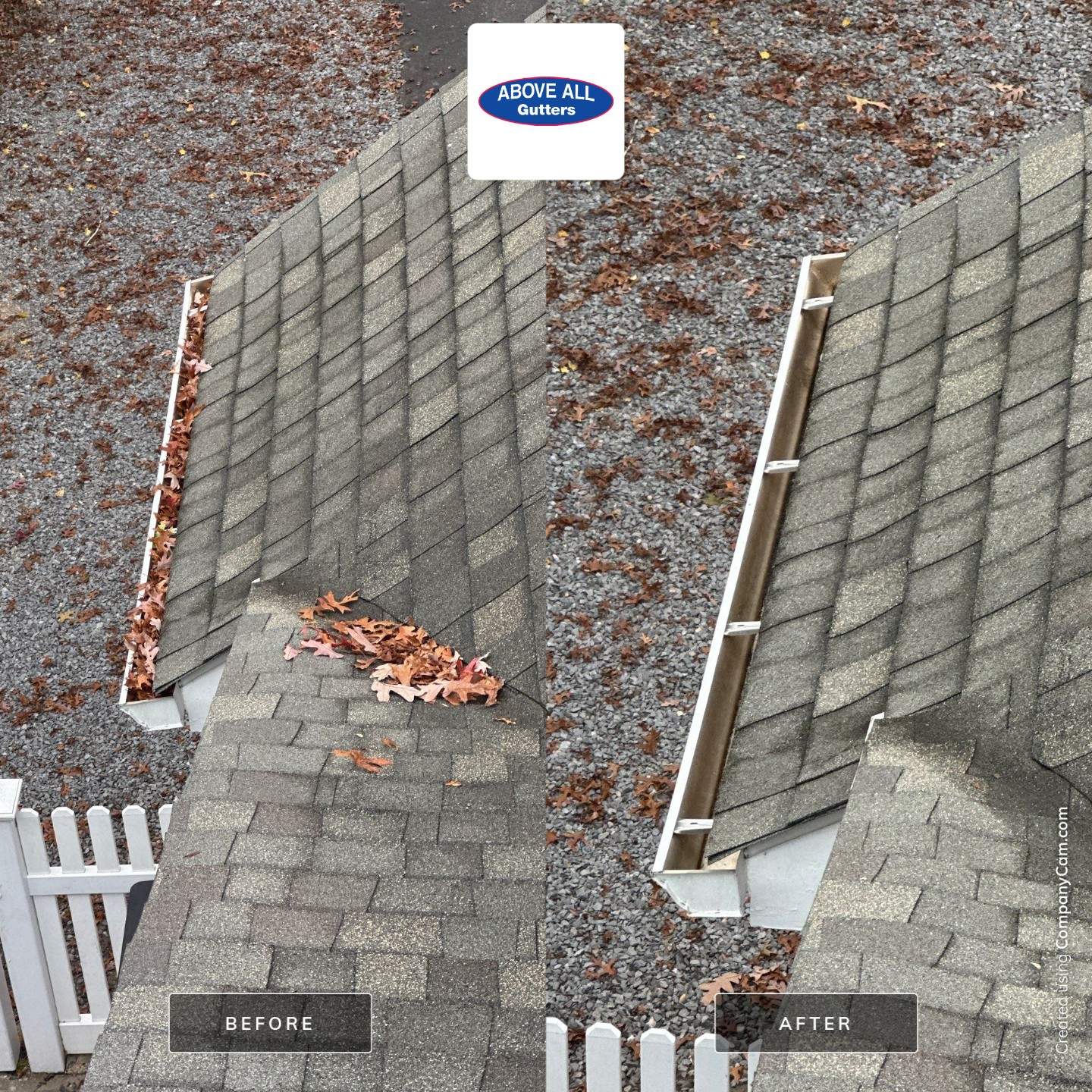 Gutter Cleaning using Gutter Cleaning Supplies by Above All Gutters 