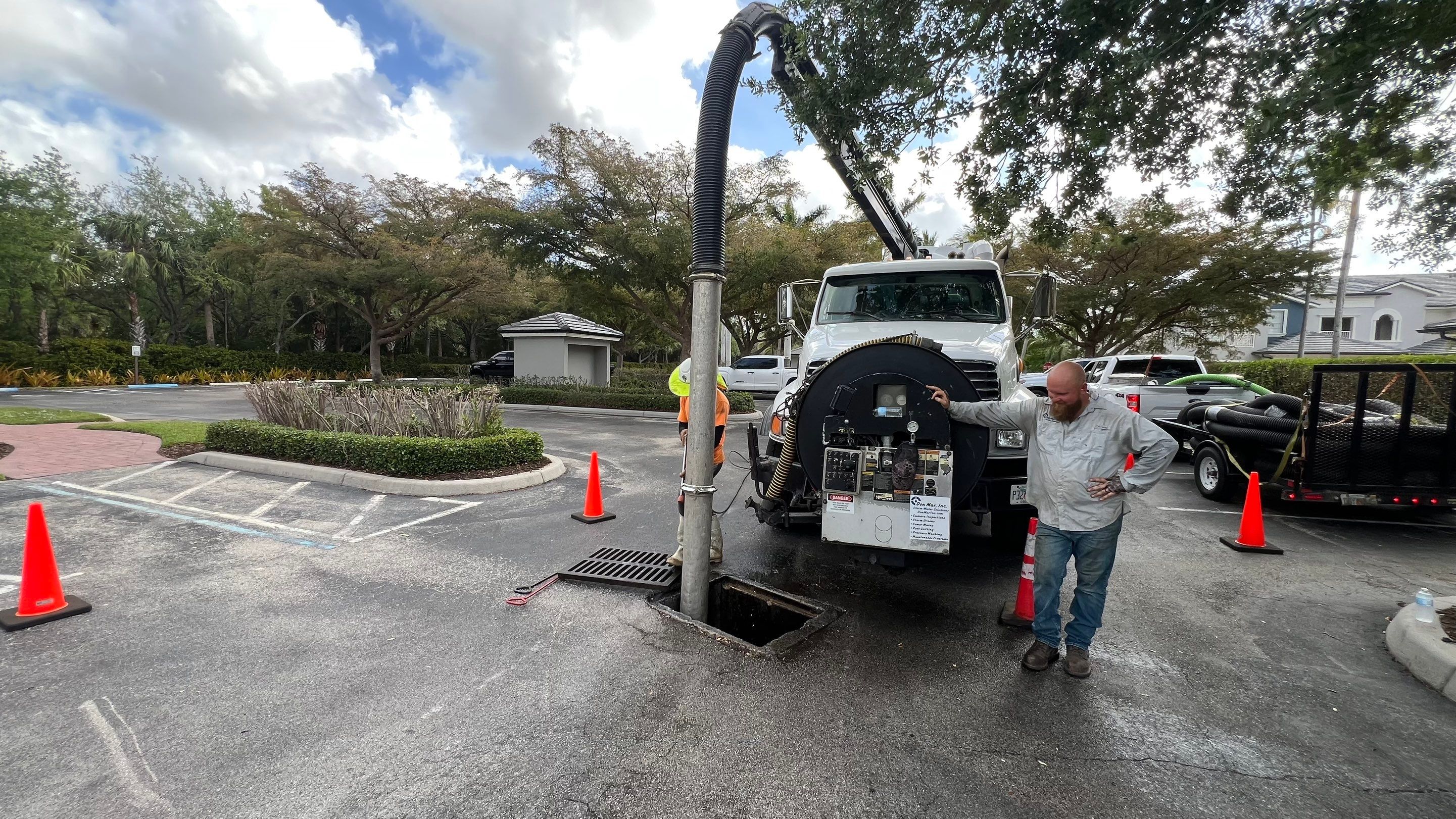 Estero Community Stormwater System Maintenance by APS Power & Water