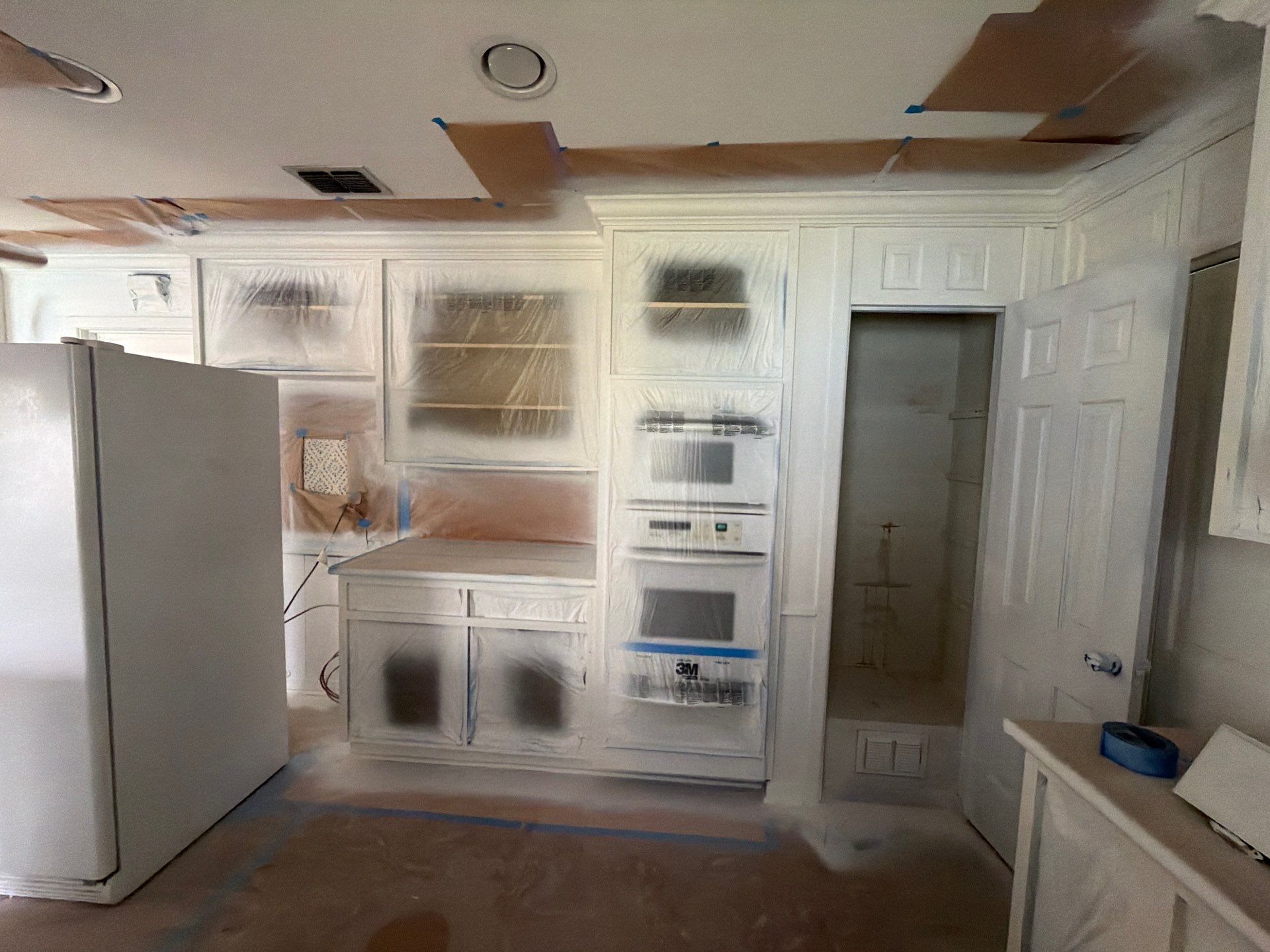 A Brilliant Cabinet Transformation | Tyler TX Quality Coats Painting by Quality Coats Painting