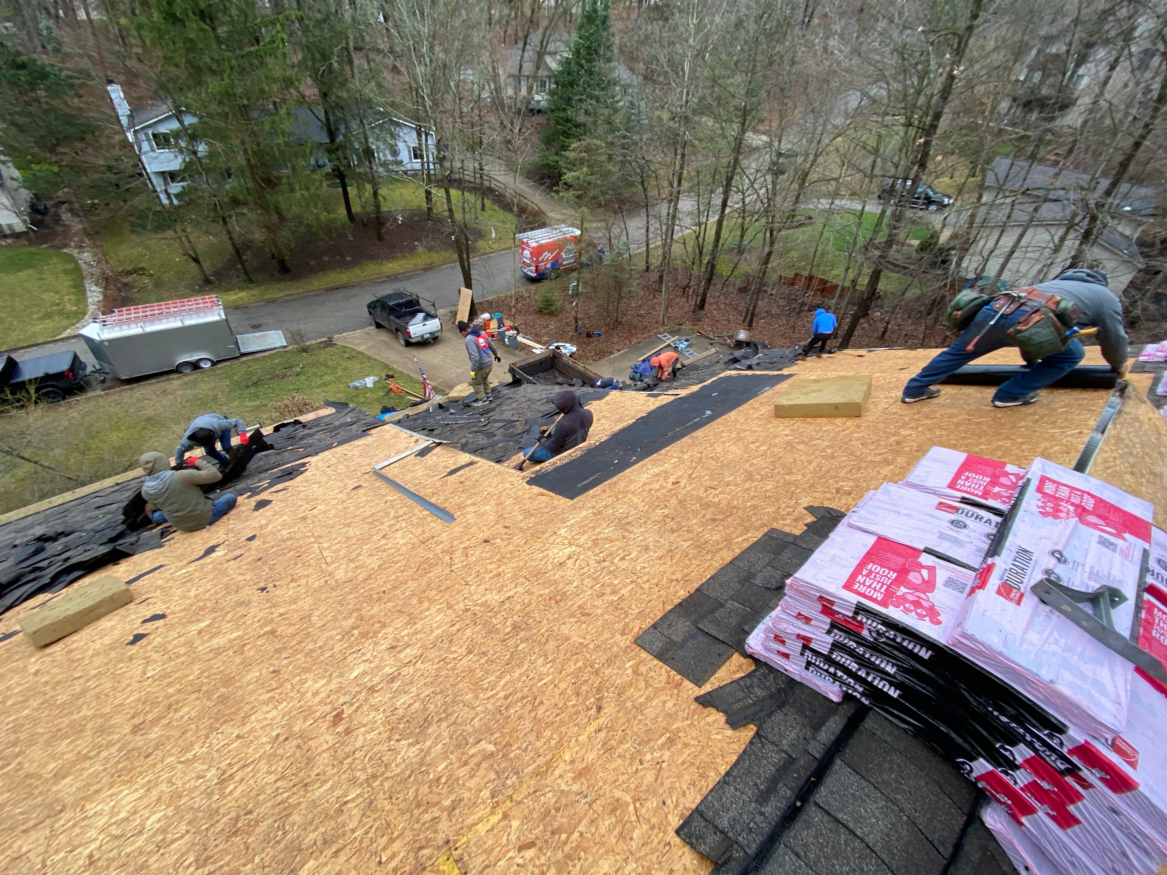 Roof Replacement using Owens Corning by 180 Contractors