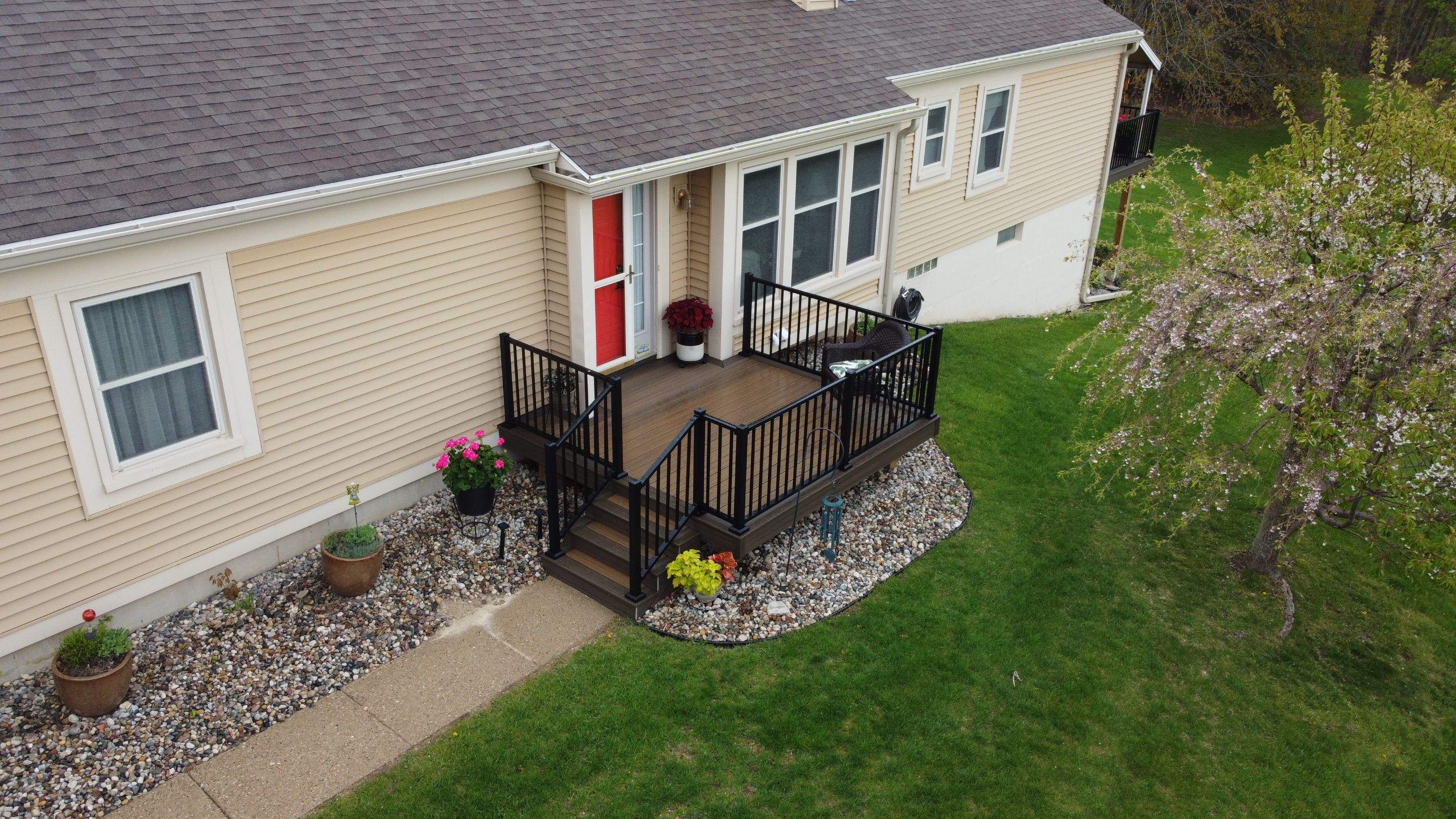 Trex Decks on a Condo by Acme Exteriors