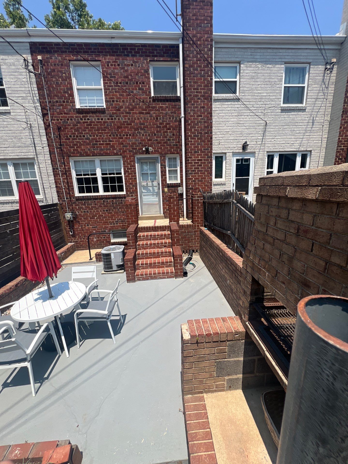 Townhouse Flat Roof Replacement using Carlisle TPO System by USA Storm Roofing and Construction Group