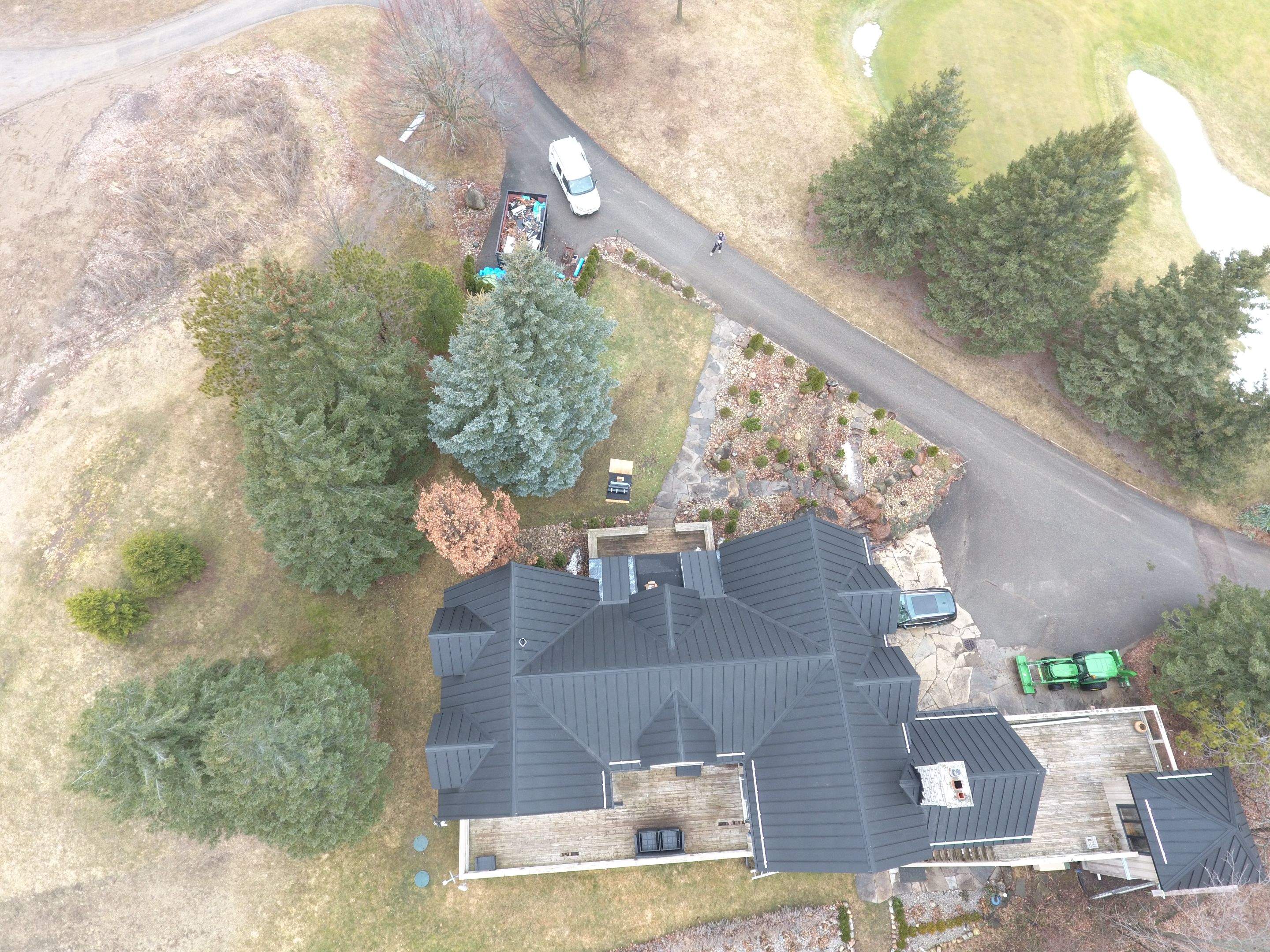Residential Roofing Installation using 24 Ga Standing Seam Metal by Jay Carter Roofing & Sheet Metal