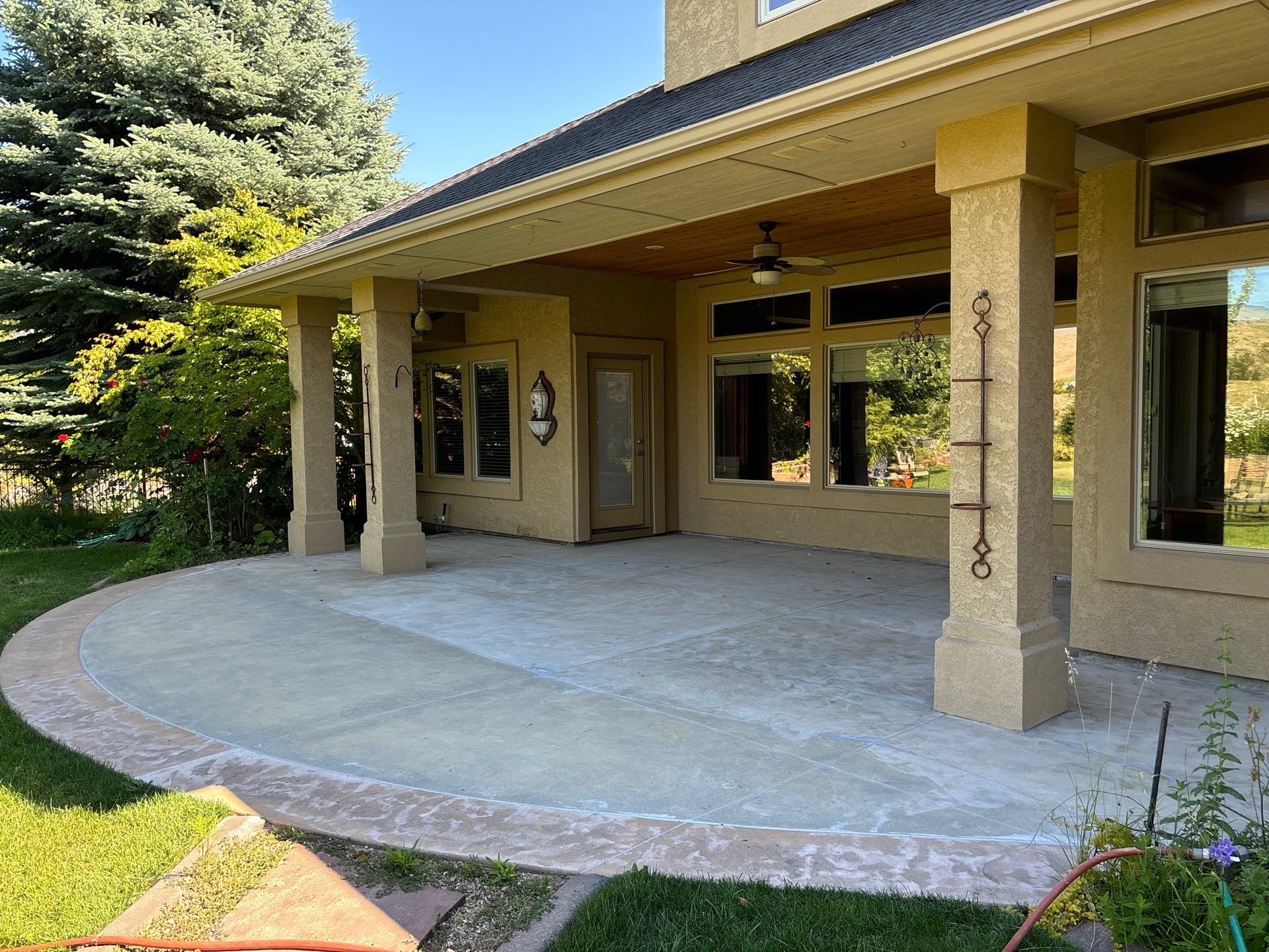 Refreshed and Resurfaced Patio for Bruce by Mr. Mudd Concrete