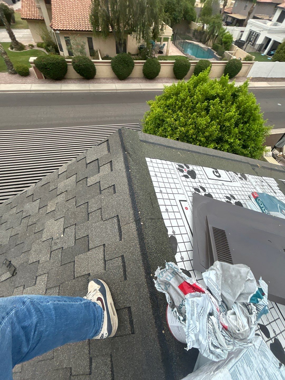 Project in Scottsdale, AZ by Saint Roofing