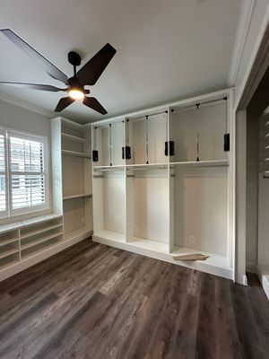 Tampa Garage Makeover and Custom Master Closet Installation