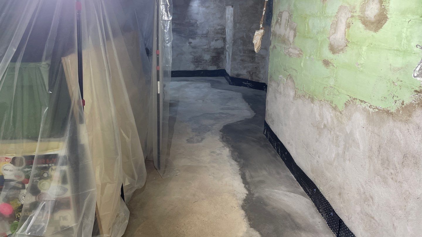 Interior Drain Tile & Foundation Crack Repair in Northeast Minneapolis by Waterproofing Northeast