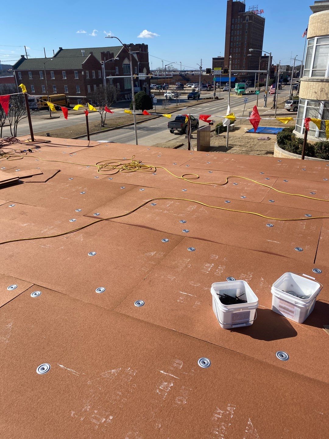 TPO Project in McAlester by Decor Roofing & Restoration
