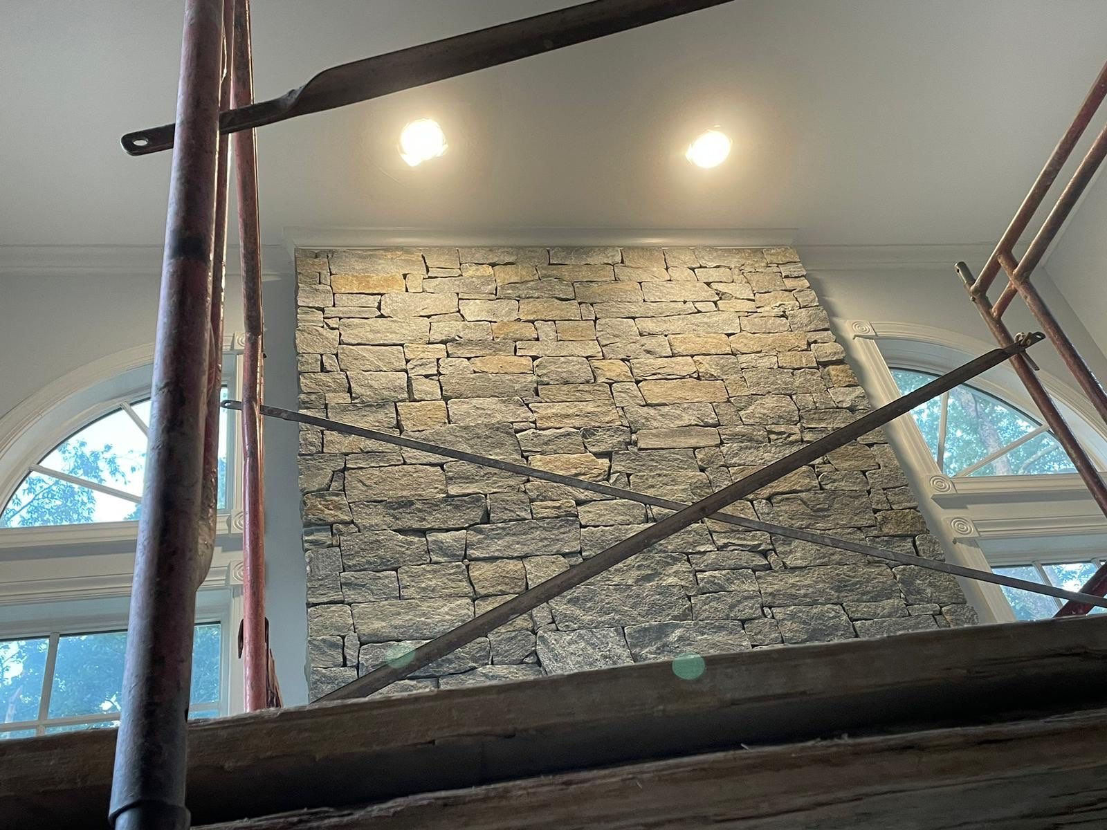 Fireplace remodel, Great Falls, VA by Fairfax Contractors, LLC