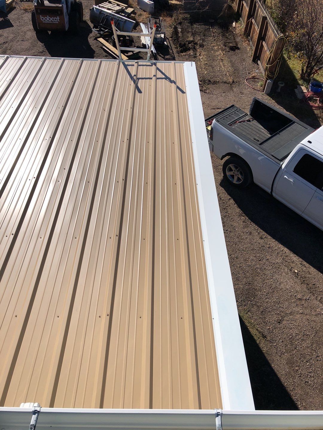 Residential Roofing Installation using Metal roofing by American Roofing & Construction LLC
