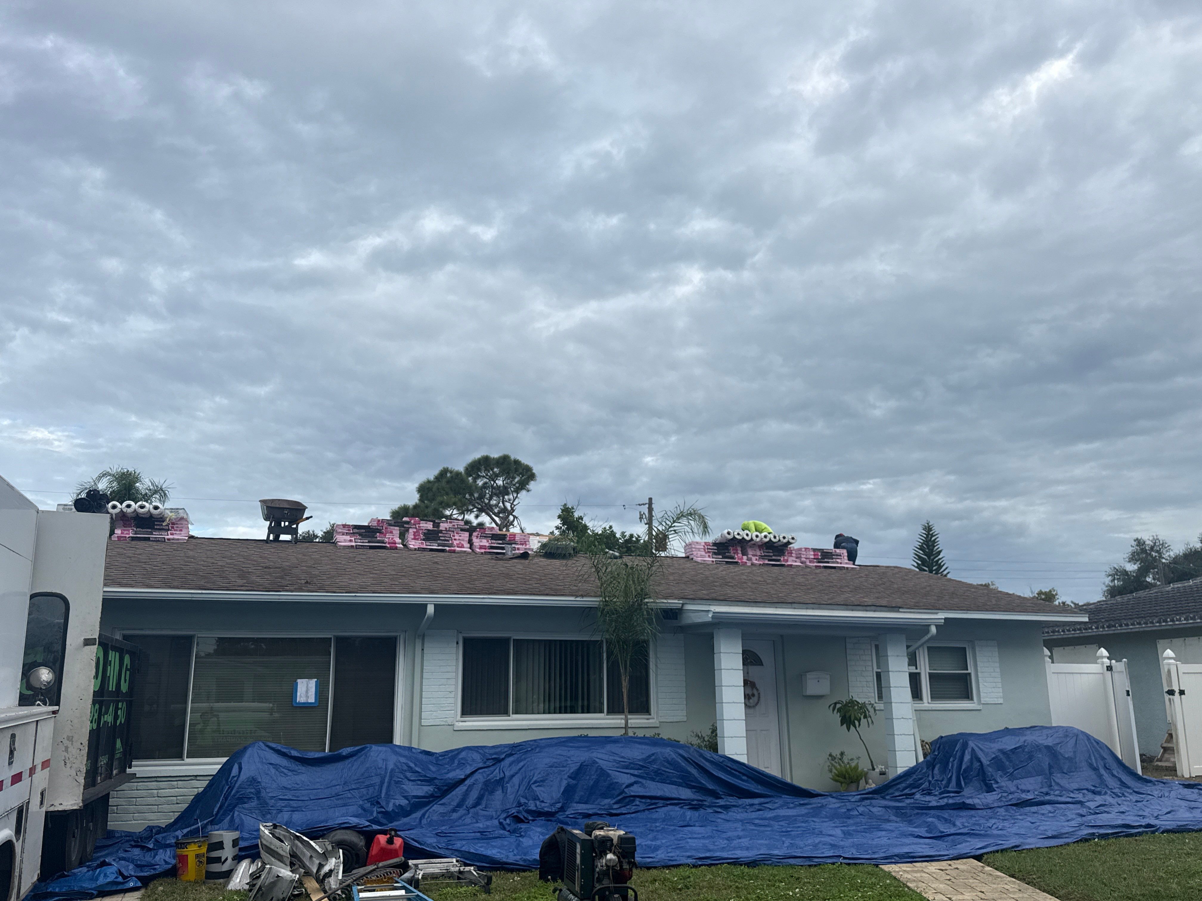 Project in St. Petersburg 33713 by Mitchell Roofing Company LLC 