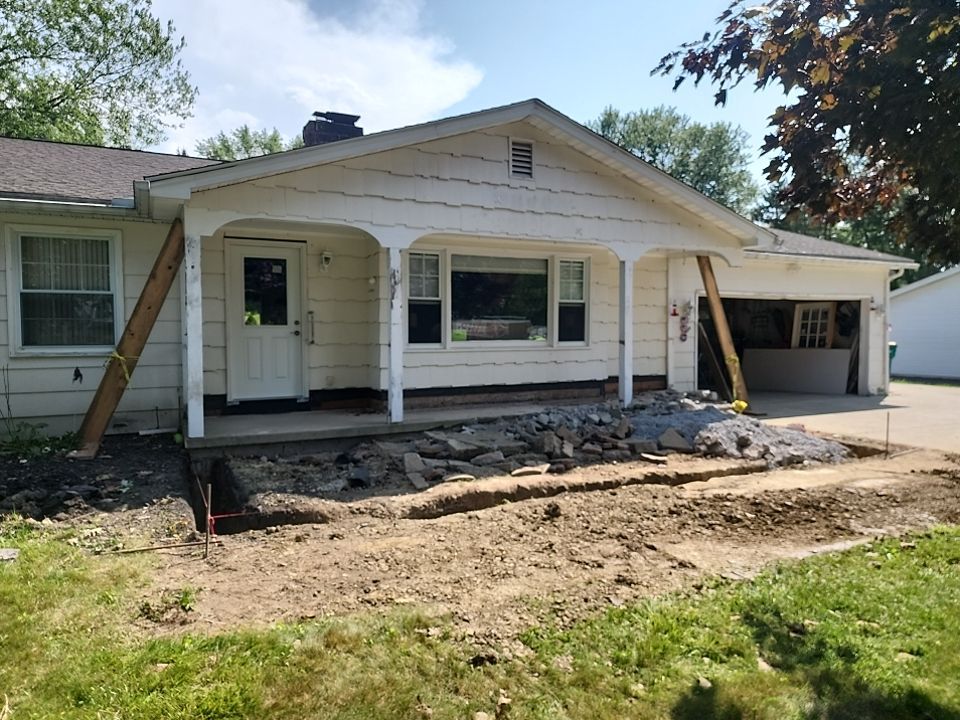 Porch and Concrete by Ivy Lea Construction
