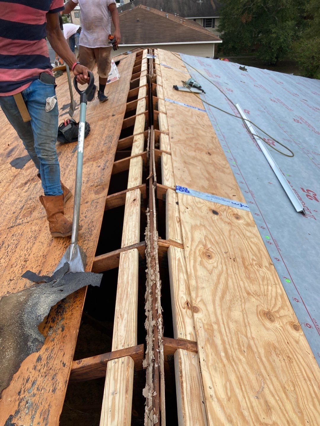 Residential Roofing Repair using Roof Replacement by American Roofing & Construction LLC