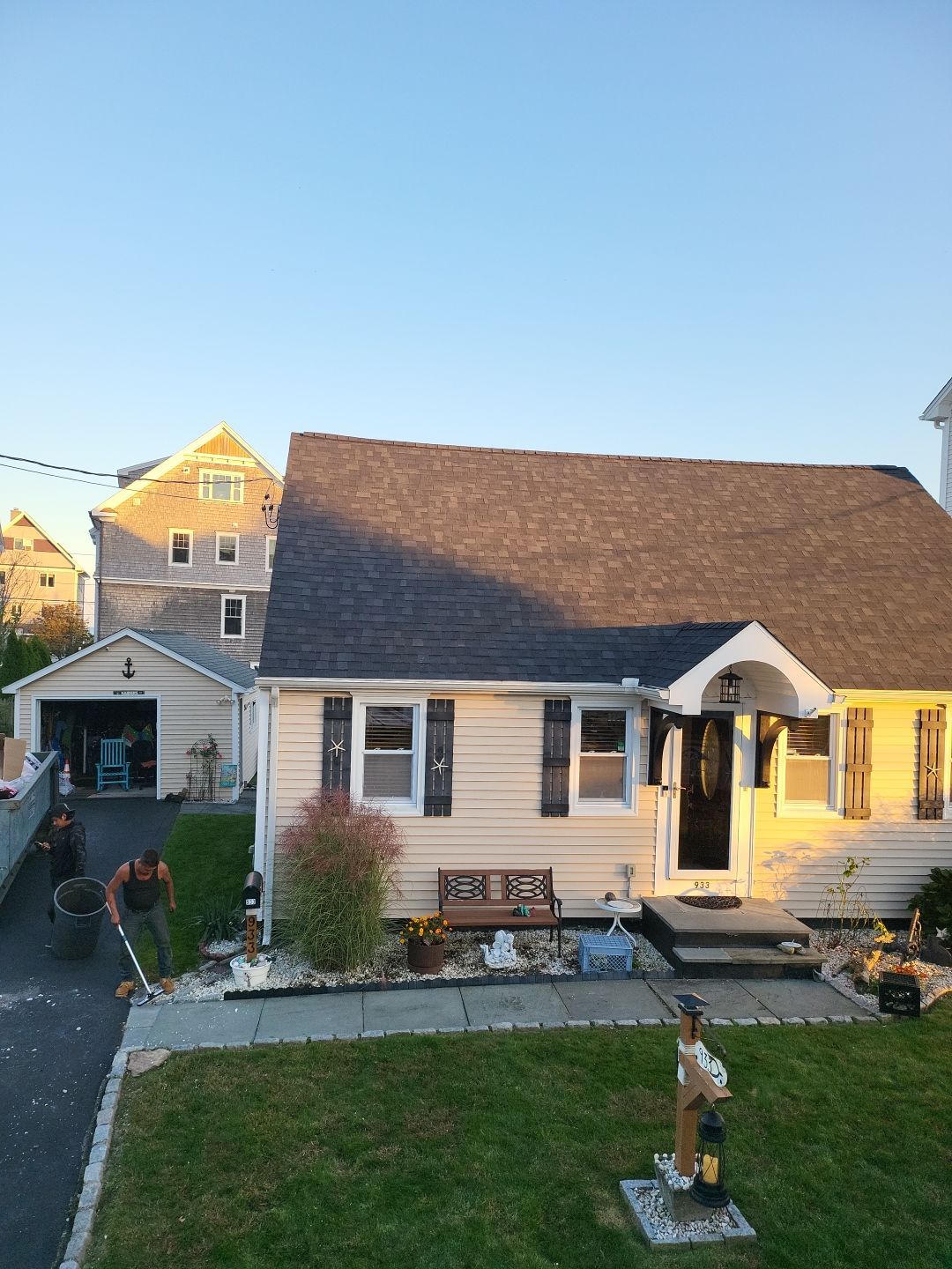 Residential Roofing Installation using Owens Corning TruDefinition Duration - Onyx Black by A Plus Exterior