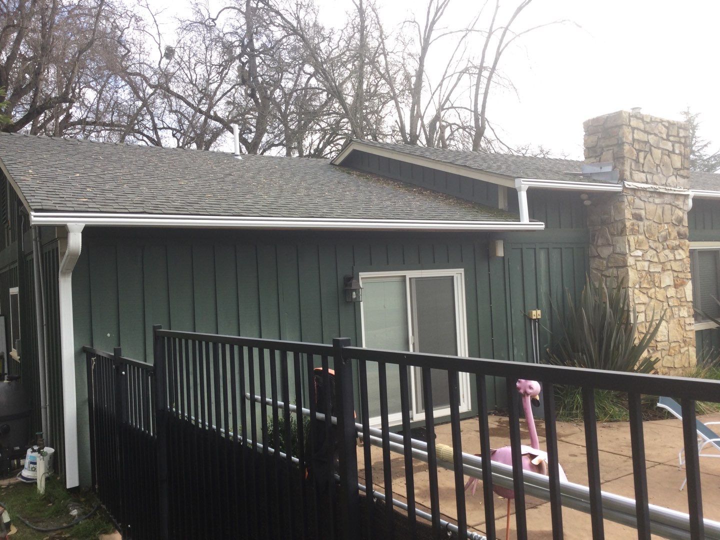 Gutter Installation using Englert LeafGuard Gutters by Byers Enterprises 