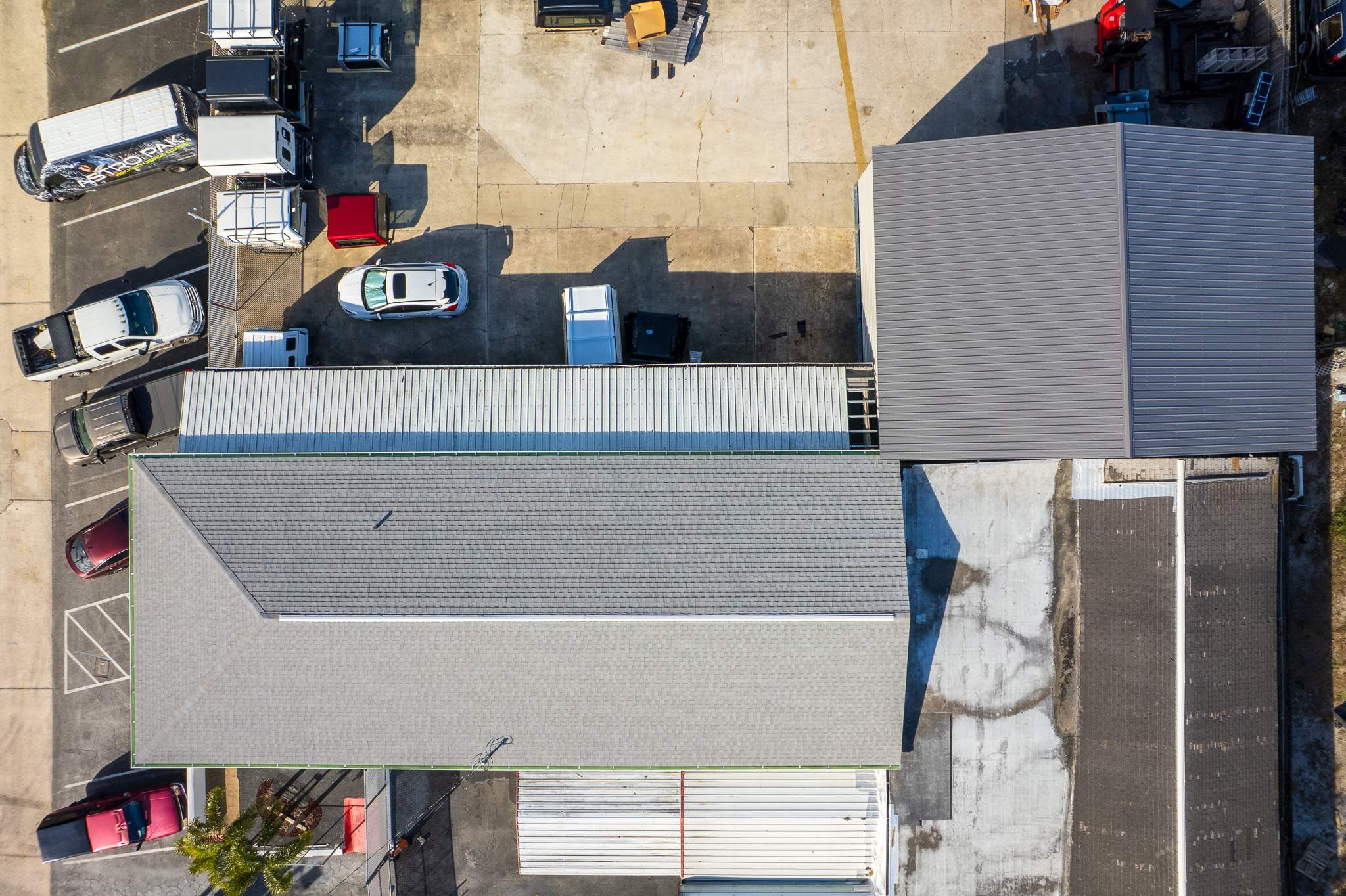 Commercial Roof Replacement and Structural Framing in Cocoa, Florida for TopperTown by Wiedmann Construction & Roofing