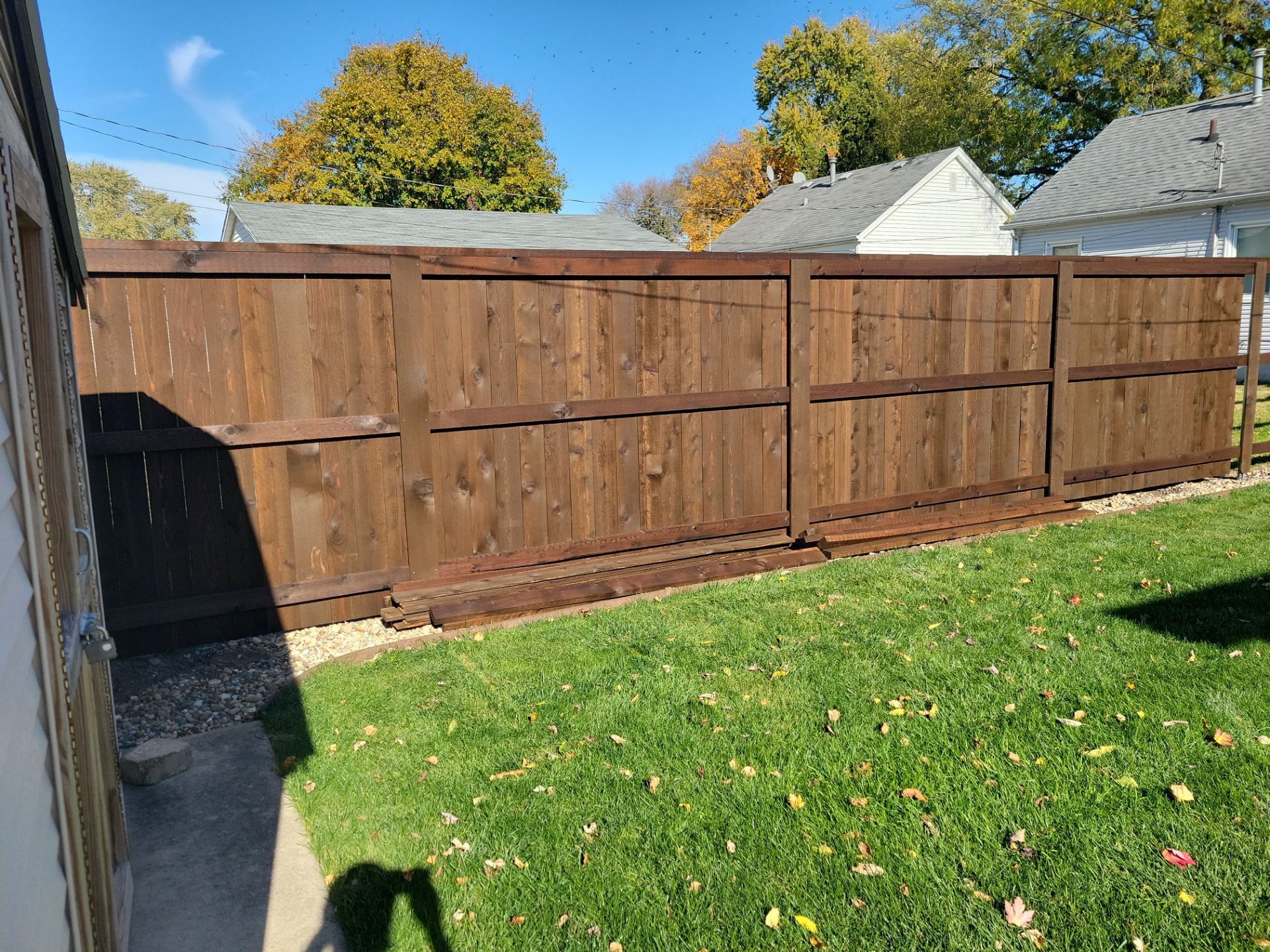 Project in Waterloo by Perfect Picket Fence and Stain