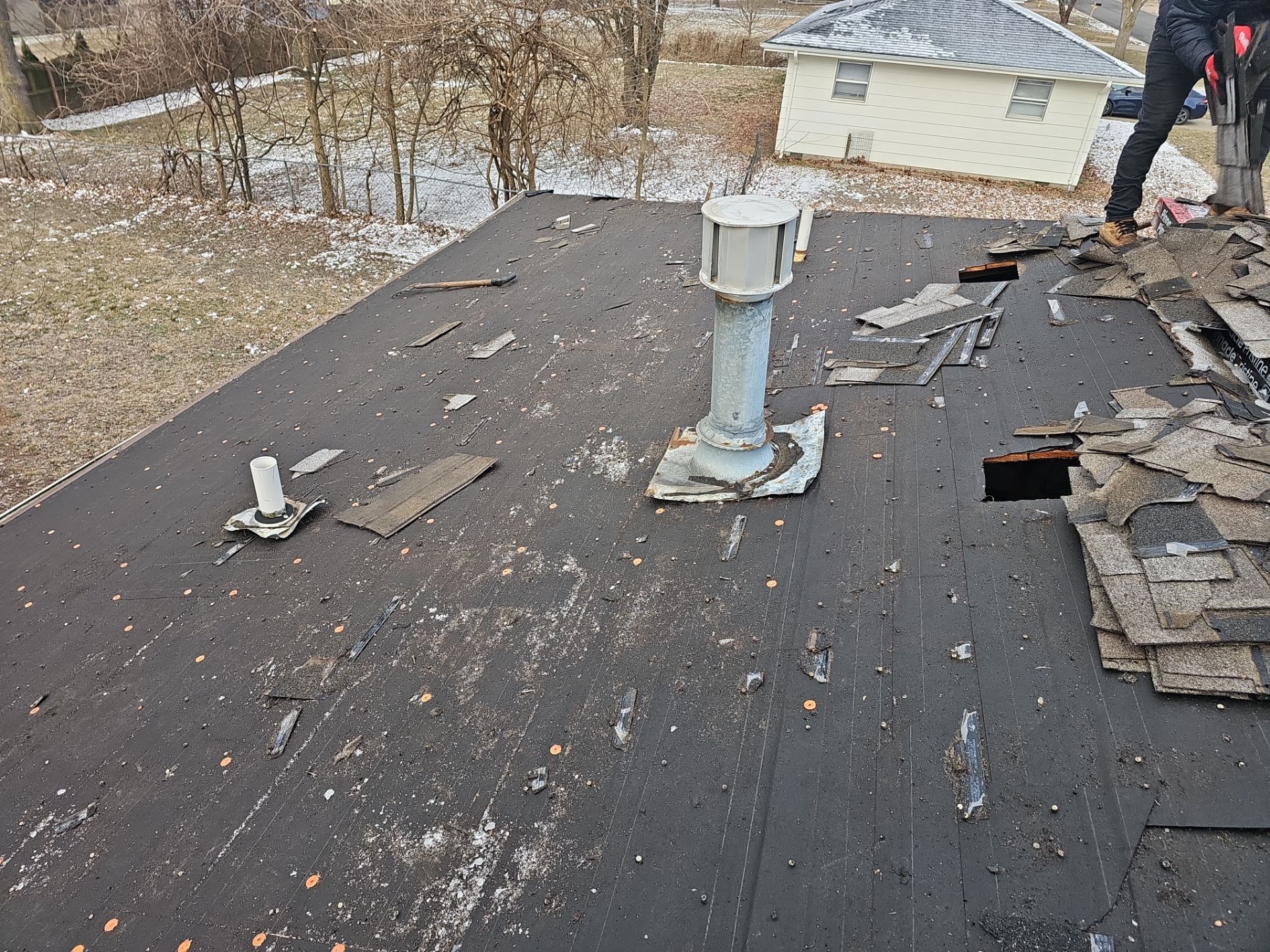 Residential Roofing Install - Atlas Pinnacle Pristine Shingles - Color Weathered Wood  by Titan Commercial & Residential Roofing 