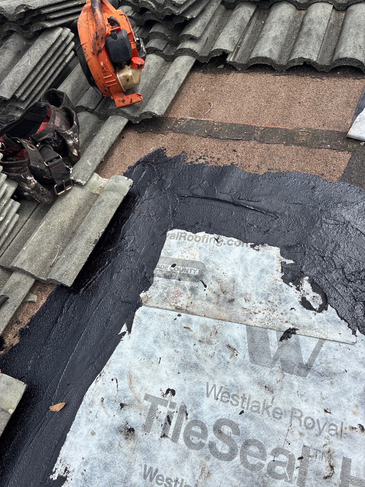 Concrete Tile Roof Leak Repair and Decking Replacement in Boca Raton by Aastro Roofing