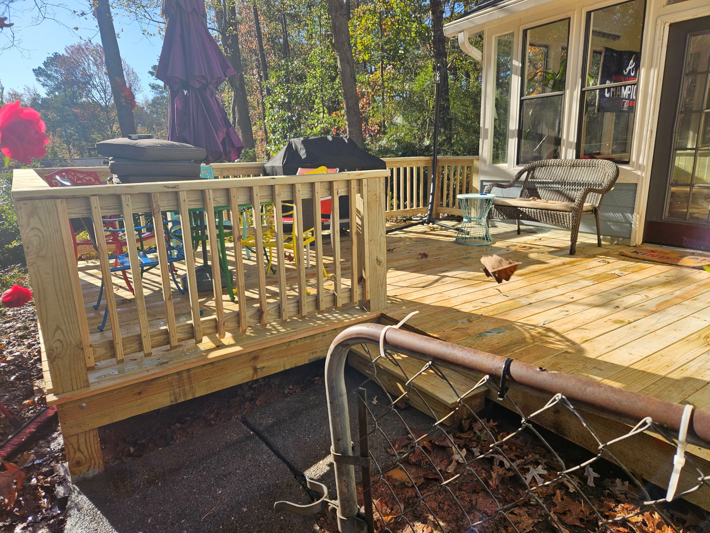 Lilburn Deck Rebuild by SWC Contracting, LLC