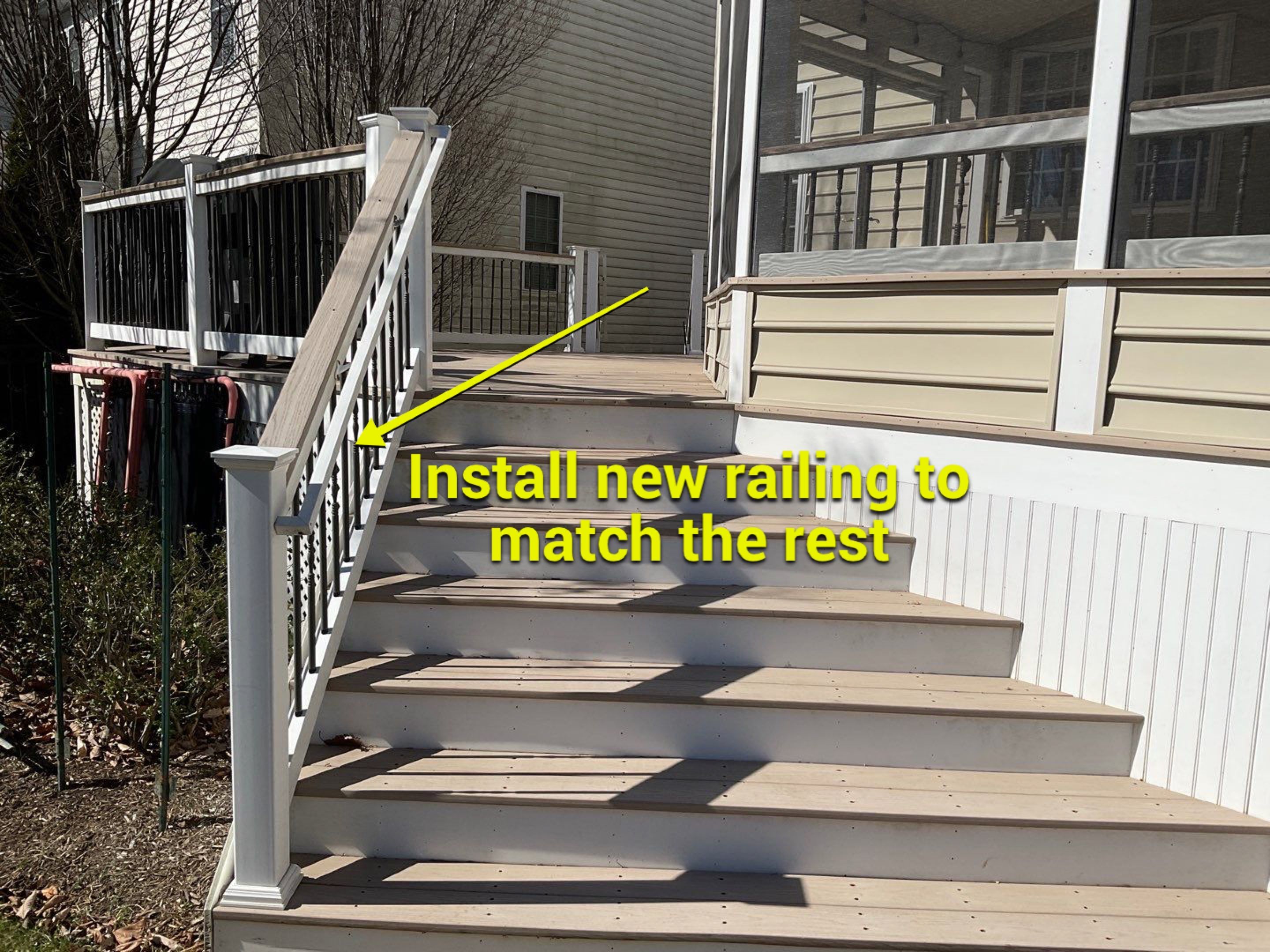 New Railing  by Alpha Design Services
