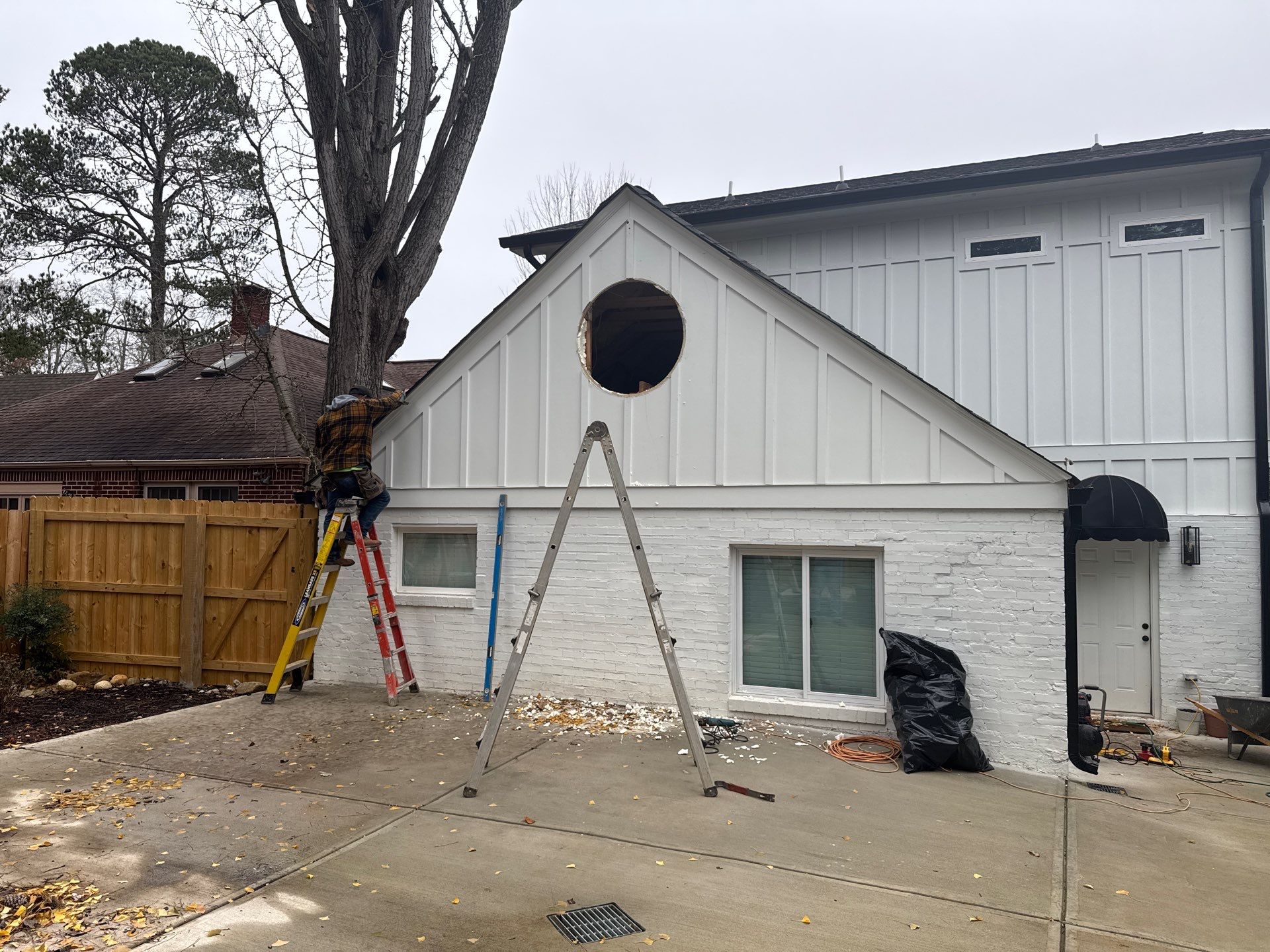 Custom Gable Roof Pavilion and Patio Cover in Atlanta by Swift Home Renovations