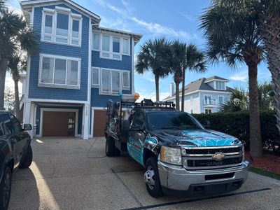 House Washing in Wrightsville Beach by Shark Power Washing