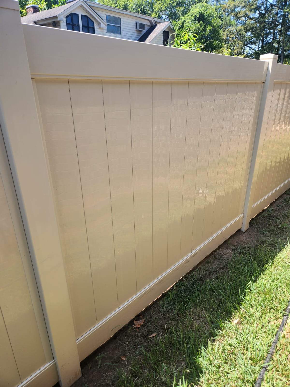 Fence Soft Wash by College Bros Outdoor services