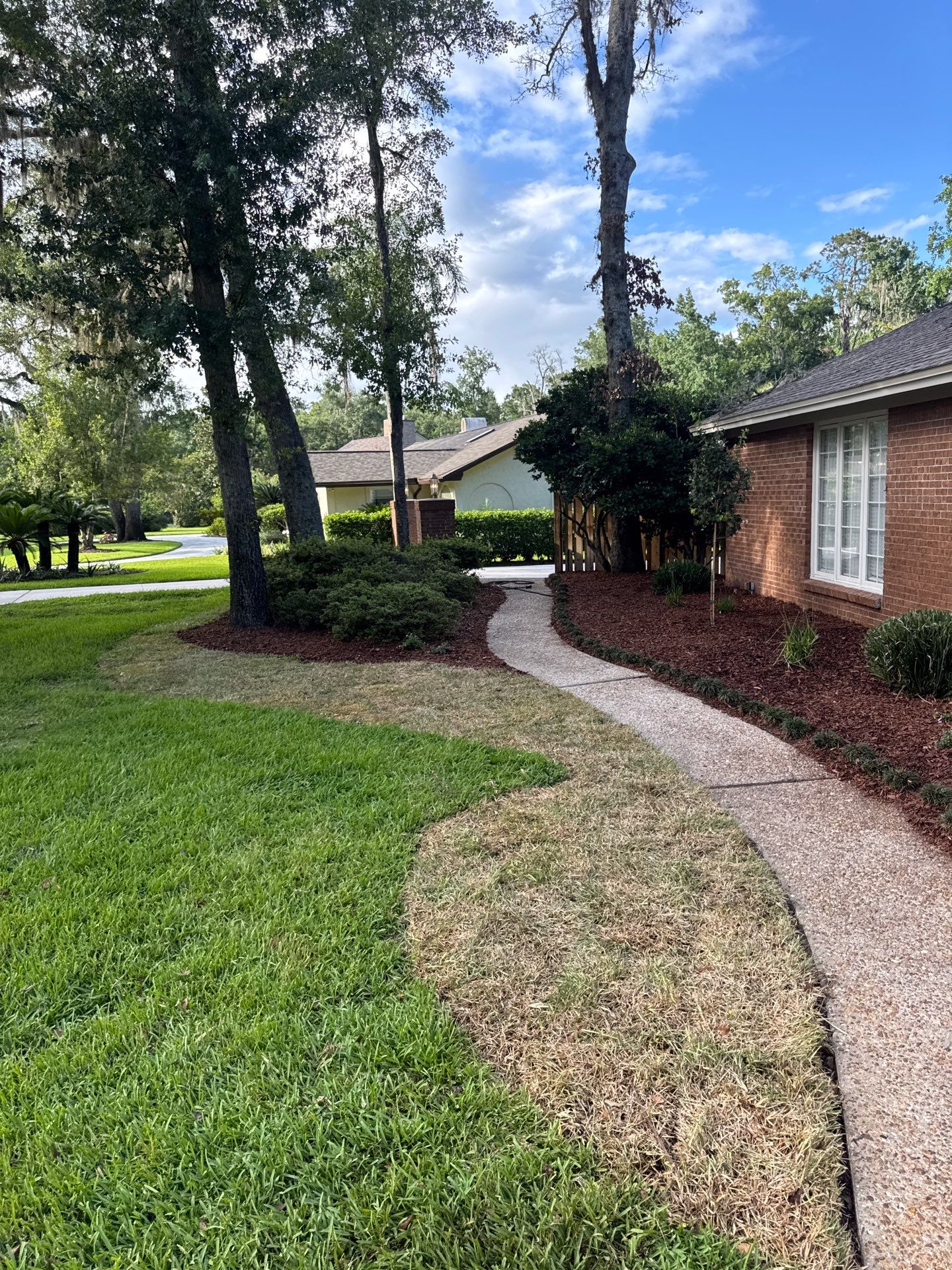 Deerwood Resident | Sod & Bed Design/Plant Installation by ProGreen Services