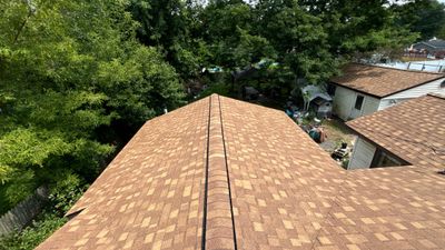 Roof Replacement using CertainTeed Landmark