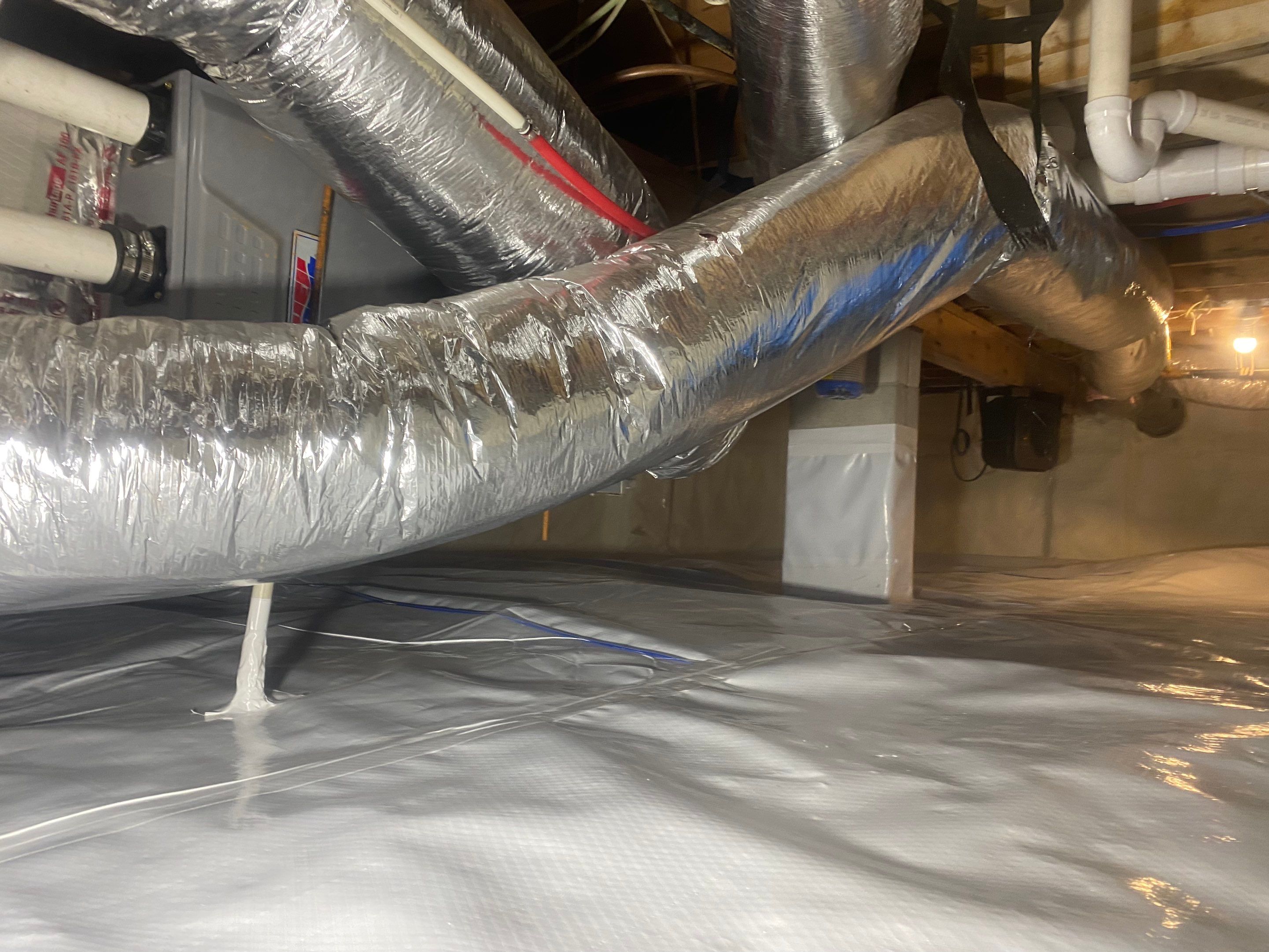 Crawlspace repair using cleanspace by Burke Home Services