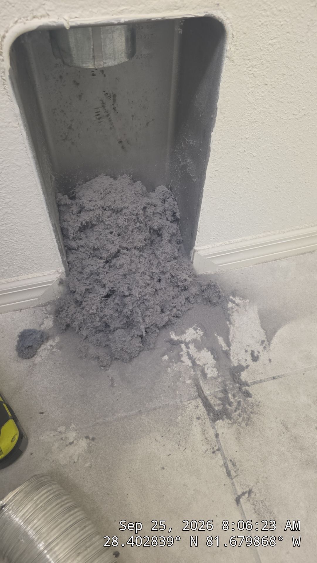 Dryer Vent Cleaning & Lint Collection in Clermont by Hygienic Air, Inc