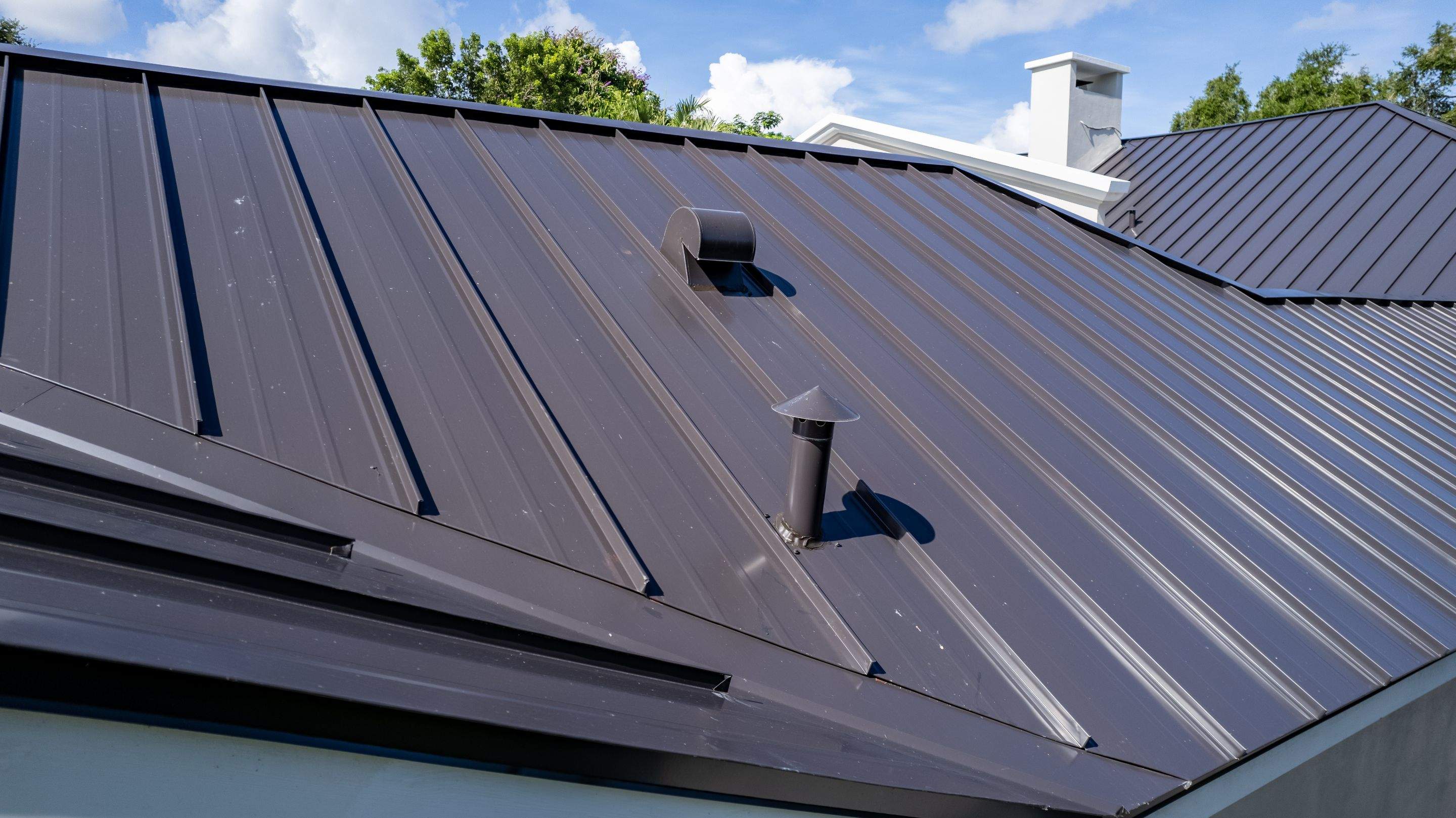 Metal Roof - Galvalume - Dark Bronze by Istueta Roofing