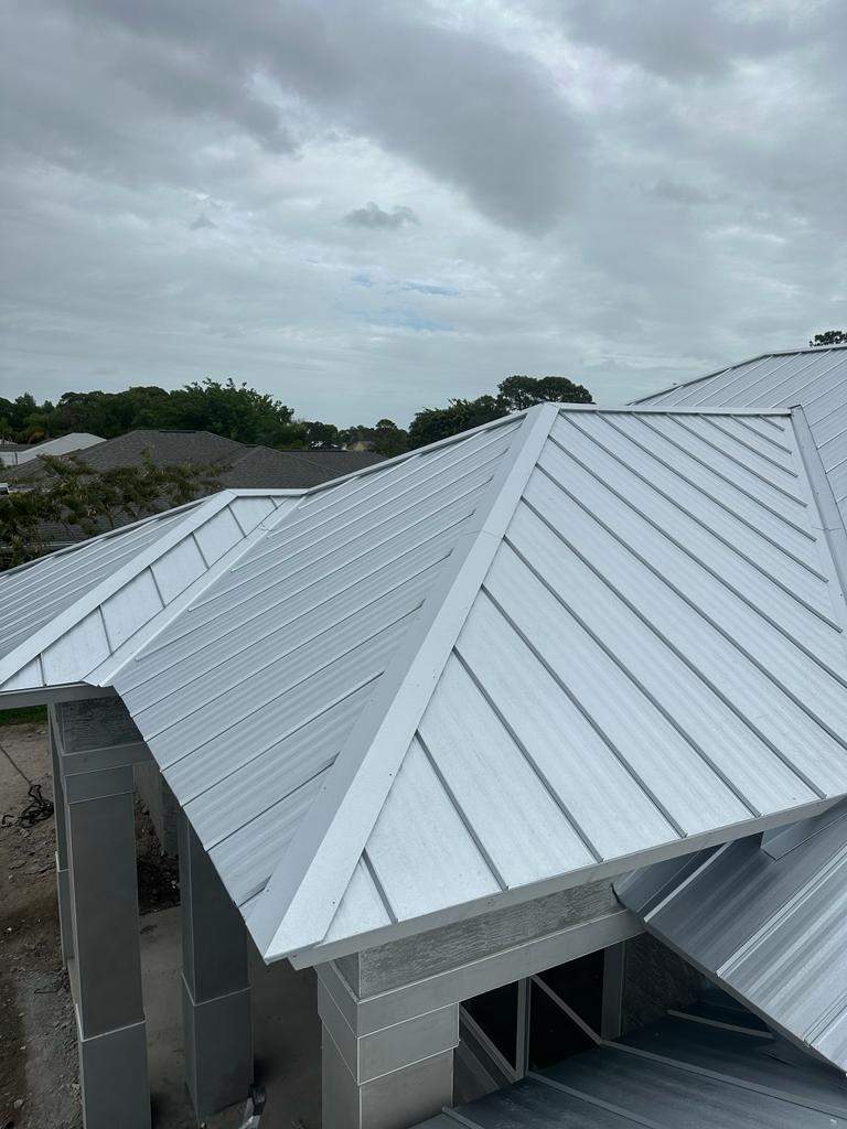 24ga 1" Nail-Strip Mill Finish by Total Roofing System The Metal Roof Experts