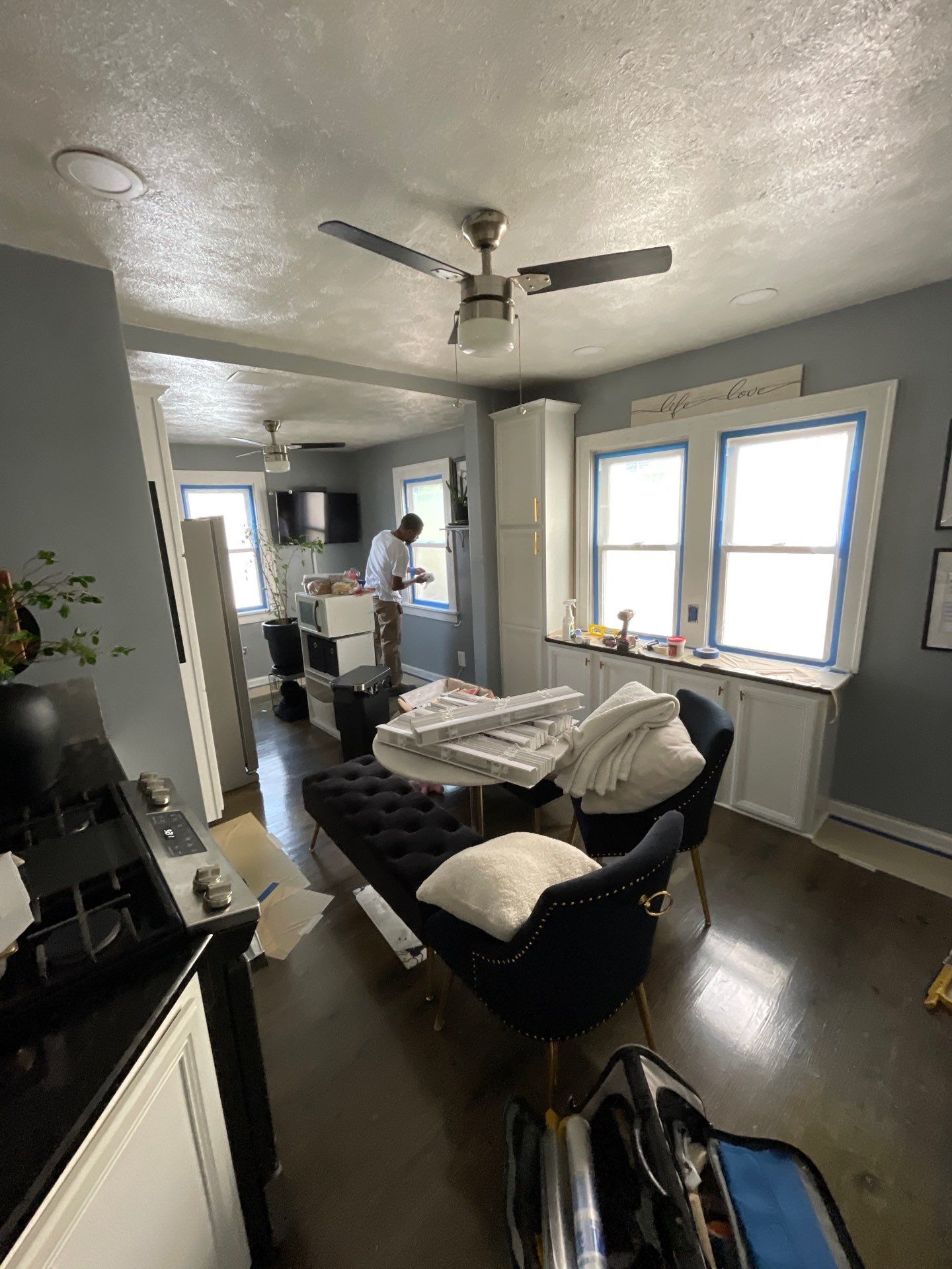 Interior Painting using Sherwin Williams Duration by Callaway Contracting LLC